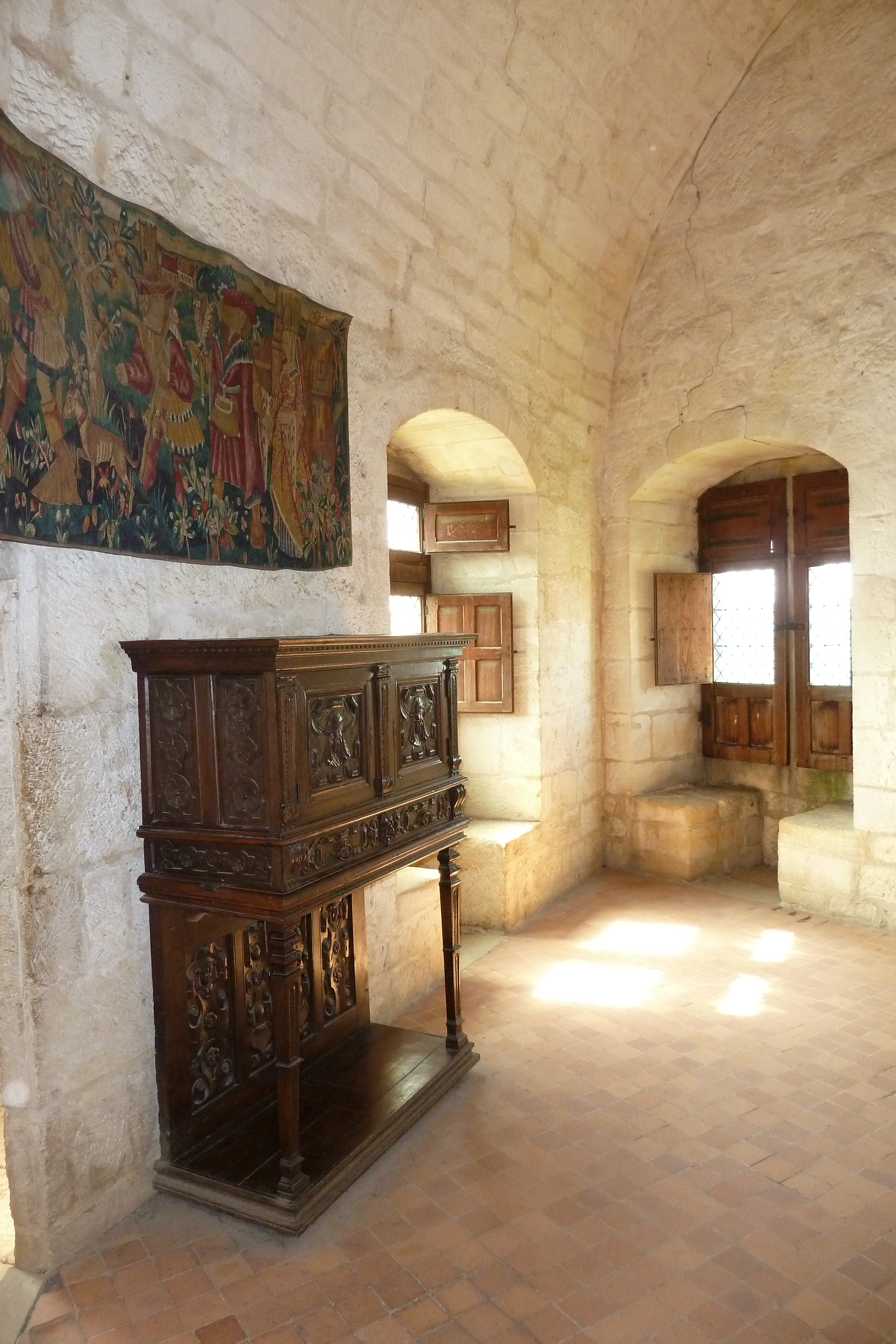 รูปถ่าย ฝรั่งเศส(France) ปราสาทเบนัก(Beynac Castle) 2010-08 38
