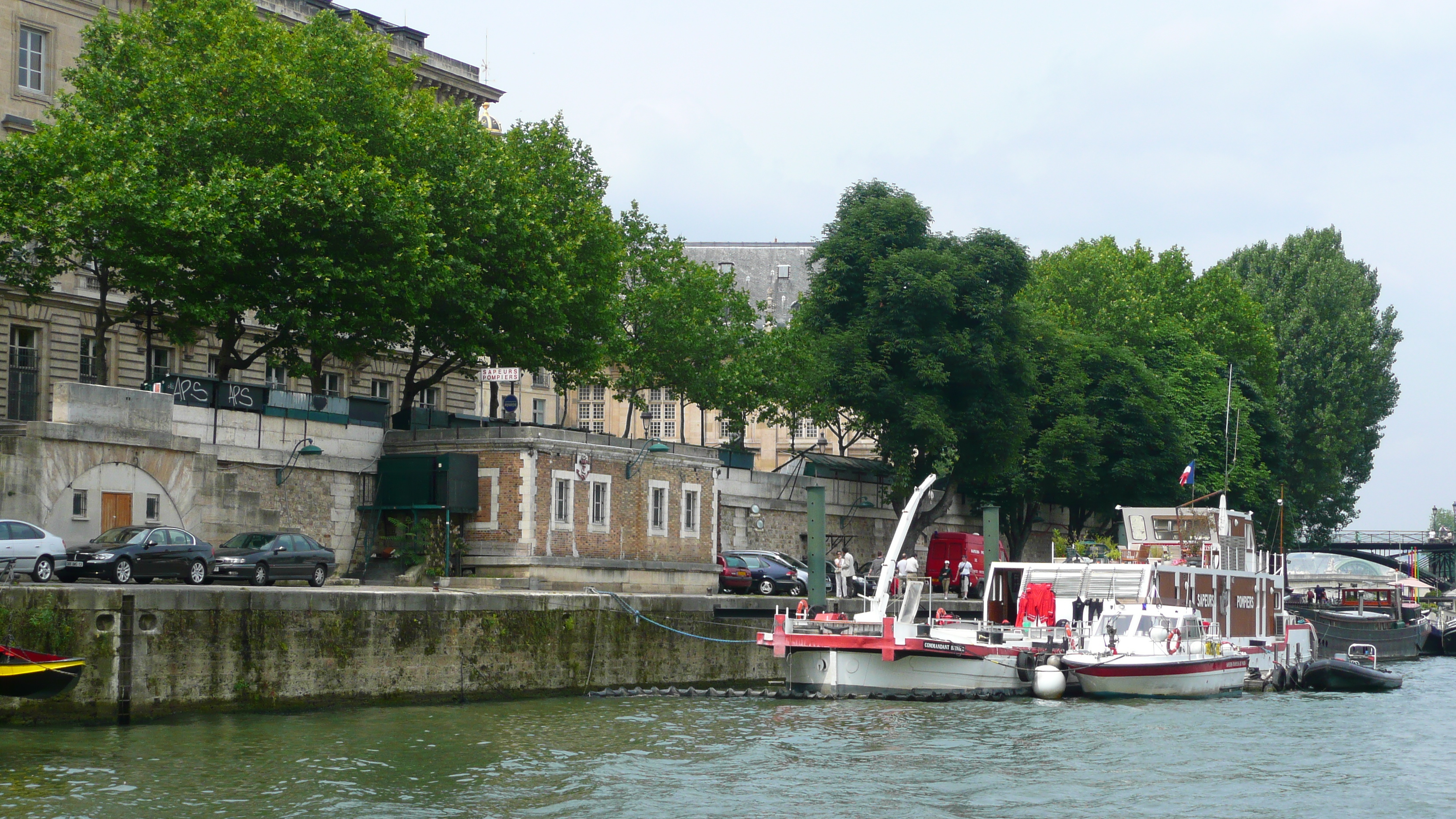 รูปถ่าย ฝรั่งเศส(France) ปารีส(Paris) เรือบรรทุกชมเมือง(Peniches Parisiennes) 2007-06 9