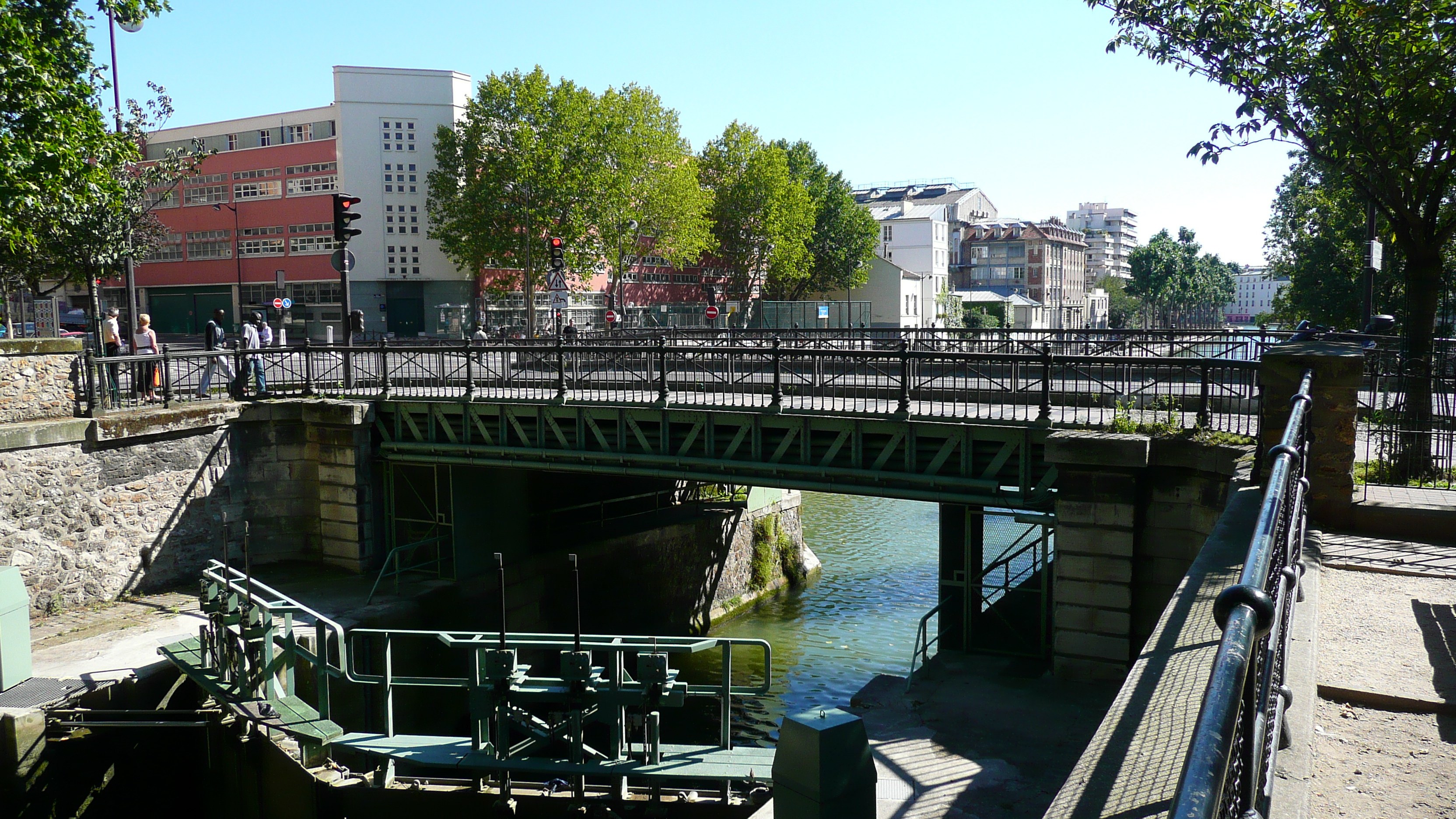 รูปถ่าย ฝรั่งเศส(France) ปารีส(Paris) คลองแซ็ง-มาร์แต็ง(Canal St Martin) 2007-08 69