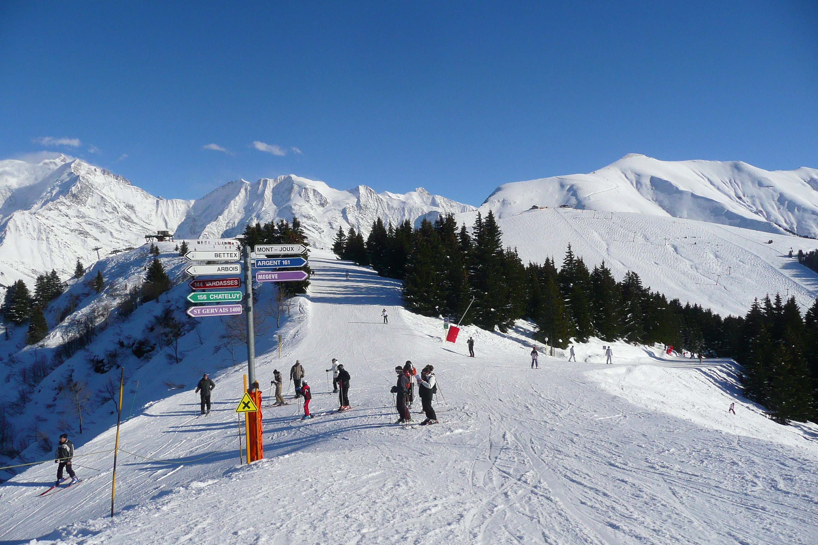 รูปถ่าย ฝรั่งเศส(France) เมแฌฟว์(Megeve) มงดาร์บัว(Mont d'Arbois) 2010-02 160