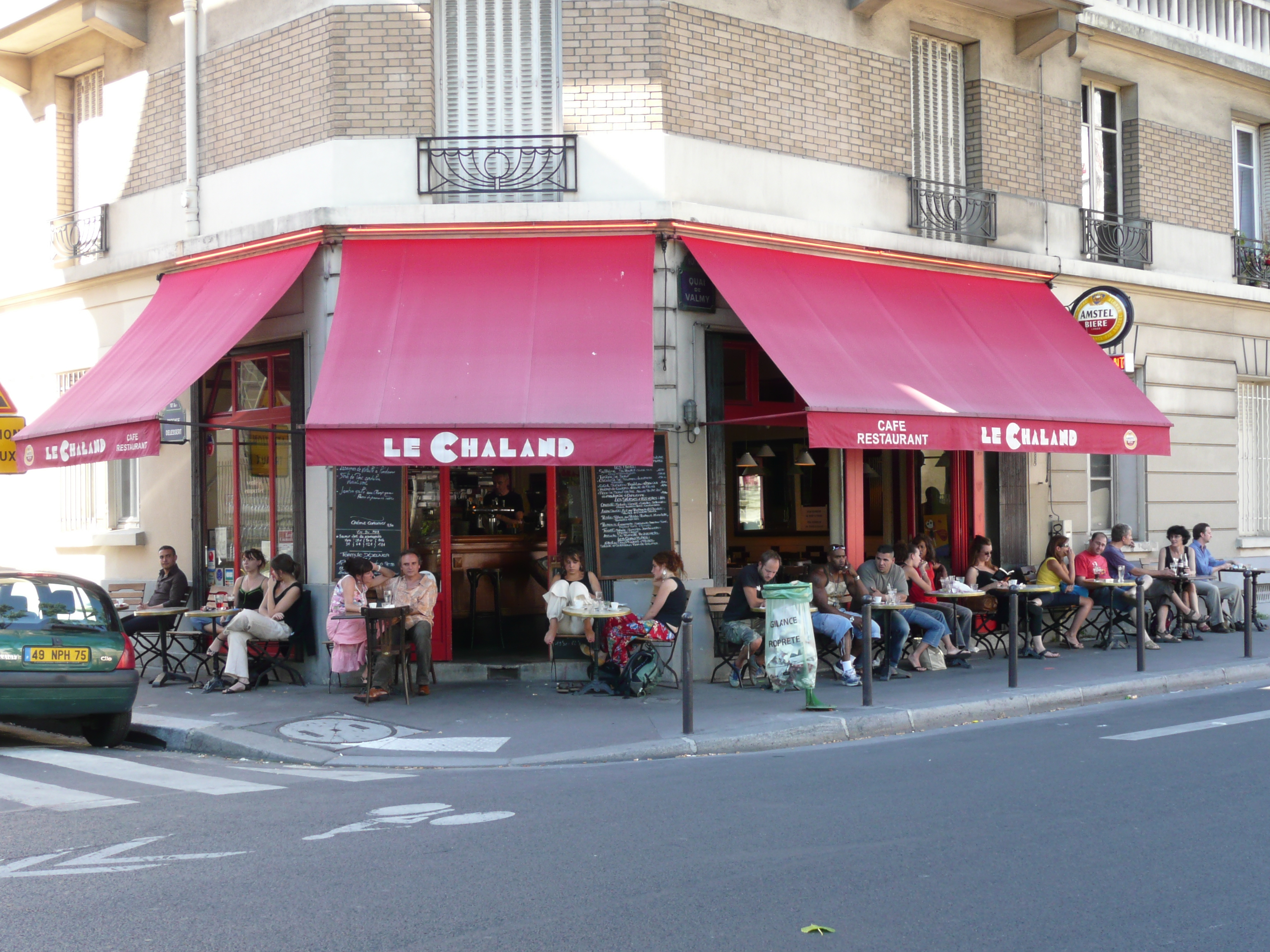 รูปถ่าย ฝรั่งเศส(France) ปารีส(Paris) คลองแซ็ง-มาร์แต็ง(Canal St Martin) 2007-08 70