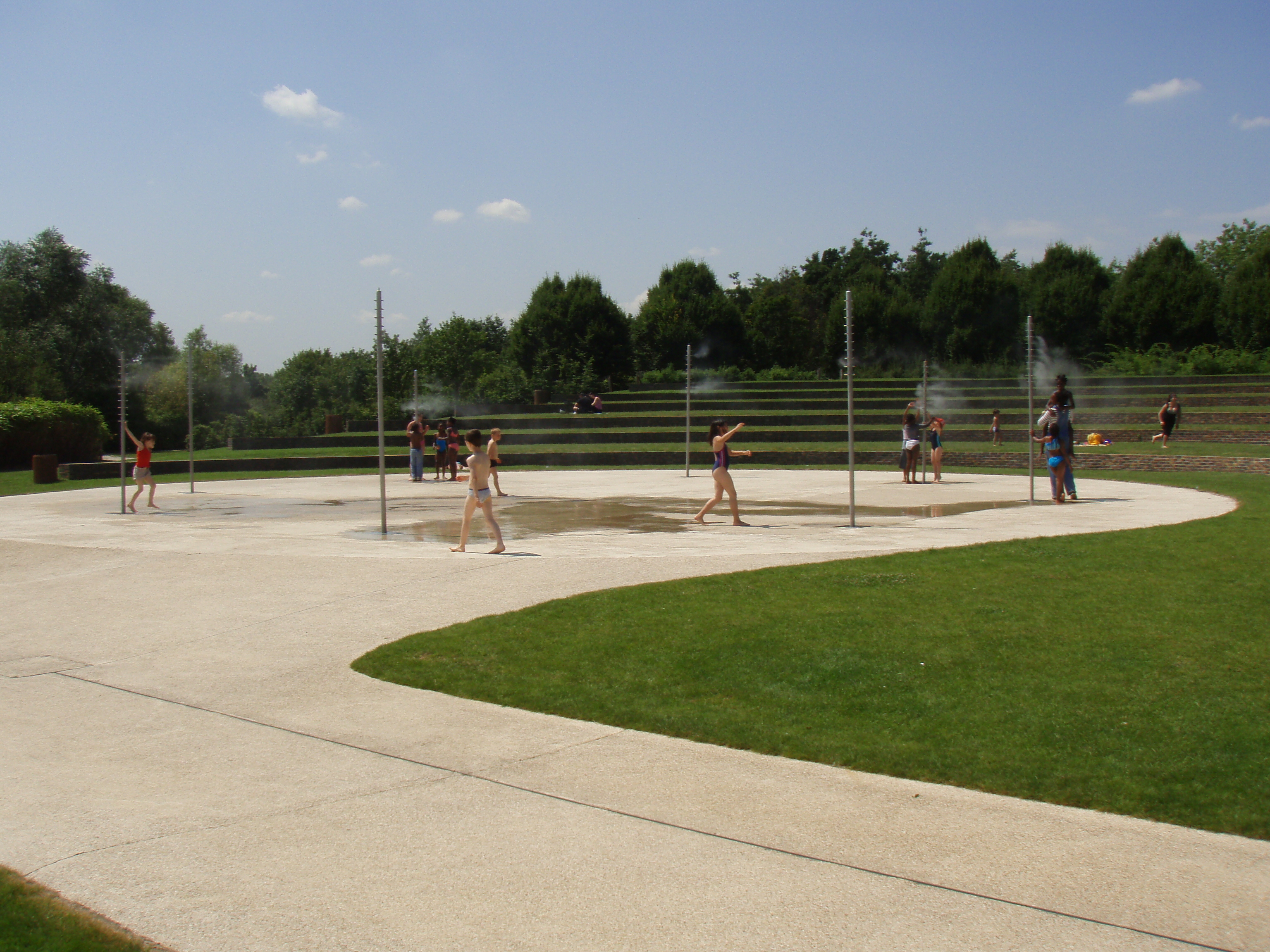 รูปถ่าย ฝรั่งเศส(France) วีลเนิฟ-ลา-การาน(Villeneuve La Garenne) สวนช็องเตอแรน(Parc des Chanteraines) 2007-07 23