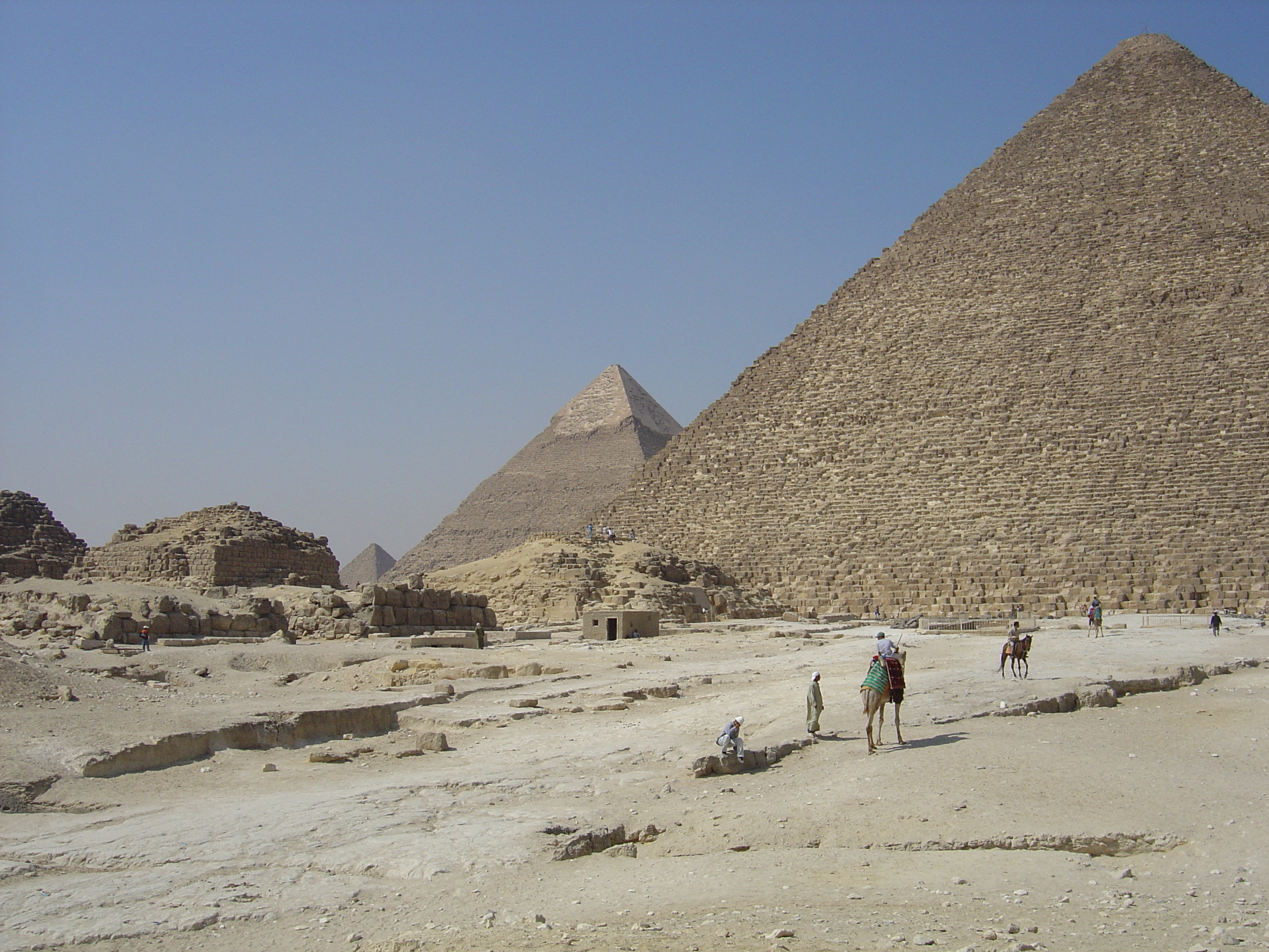 รูปถ่าย อียิปต์(Egypt) มหาพีระมิดแห่งกีซา(Giza Pyramids) 2004-09 49