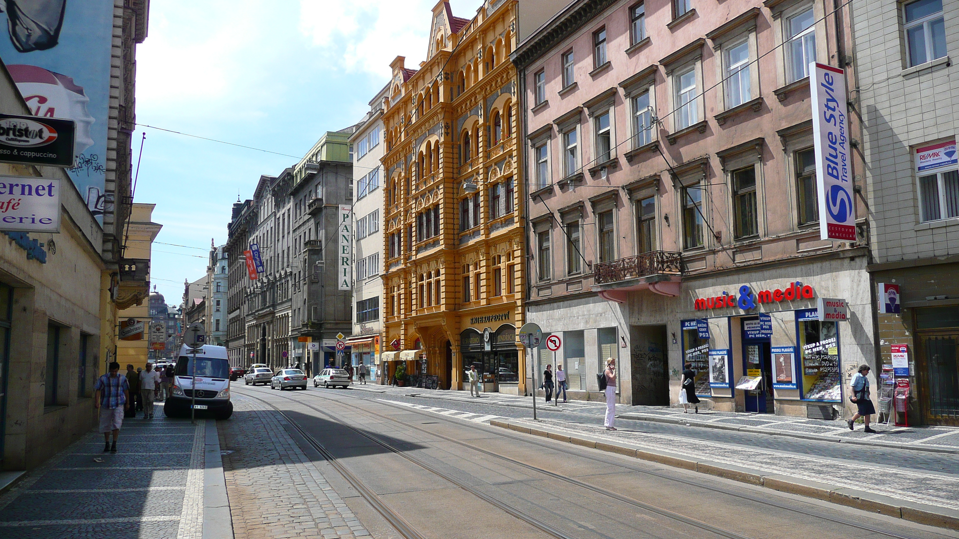 รูปถ่าย สาธารณรัฐเช็ก(Czech Republic) ปราก(Prague) จินดริสสกา(Jindrisska) 2007-07 10