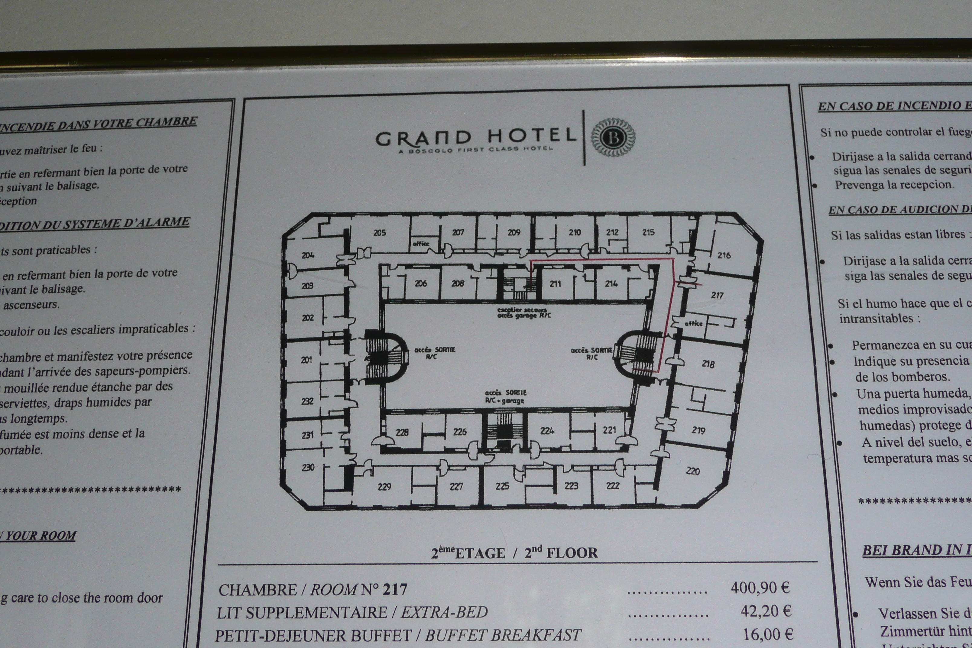 รูปถ่าย ฝรั่งเศส(France) ลีอง(Lyon) โรงแรมบอสโกโลแกรนด์(Boscolo Grand Hotel) 2008-06 20