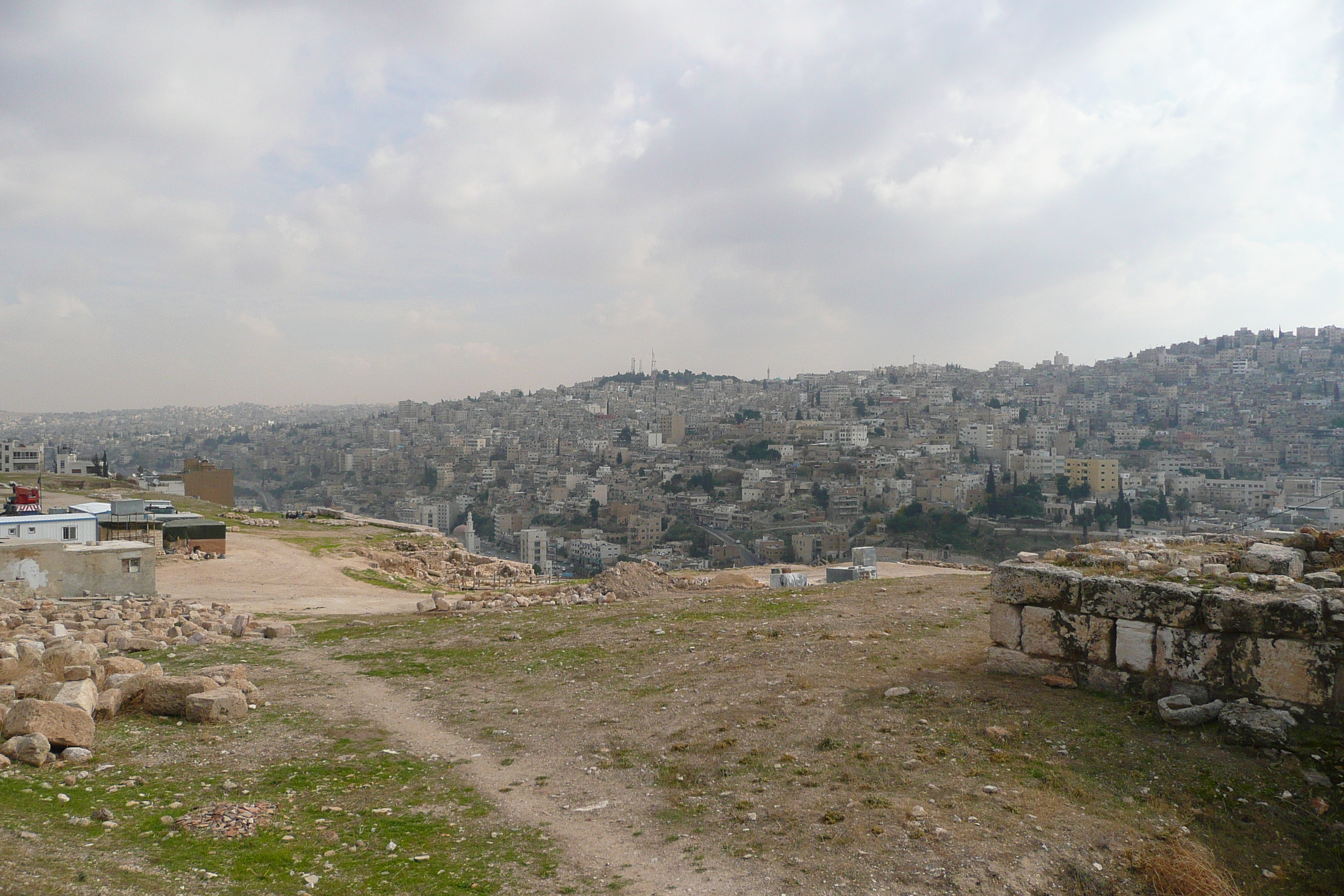 รูปถ่าย จอร์แดน(Jordan) อัมมาน(Amman) ป้อมปราการอัมมาน(Amman Citadel) 2007-12 39