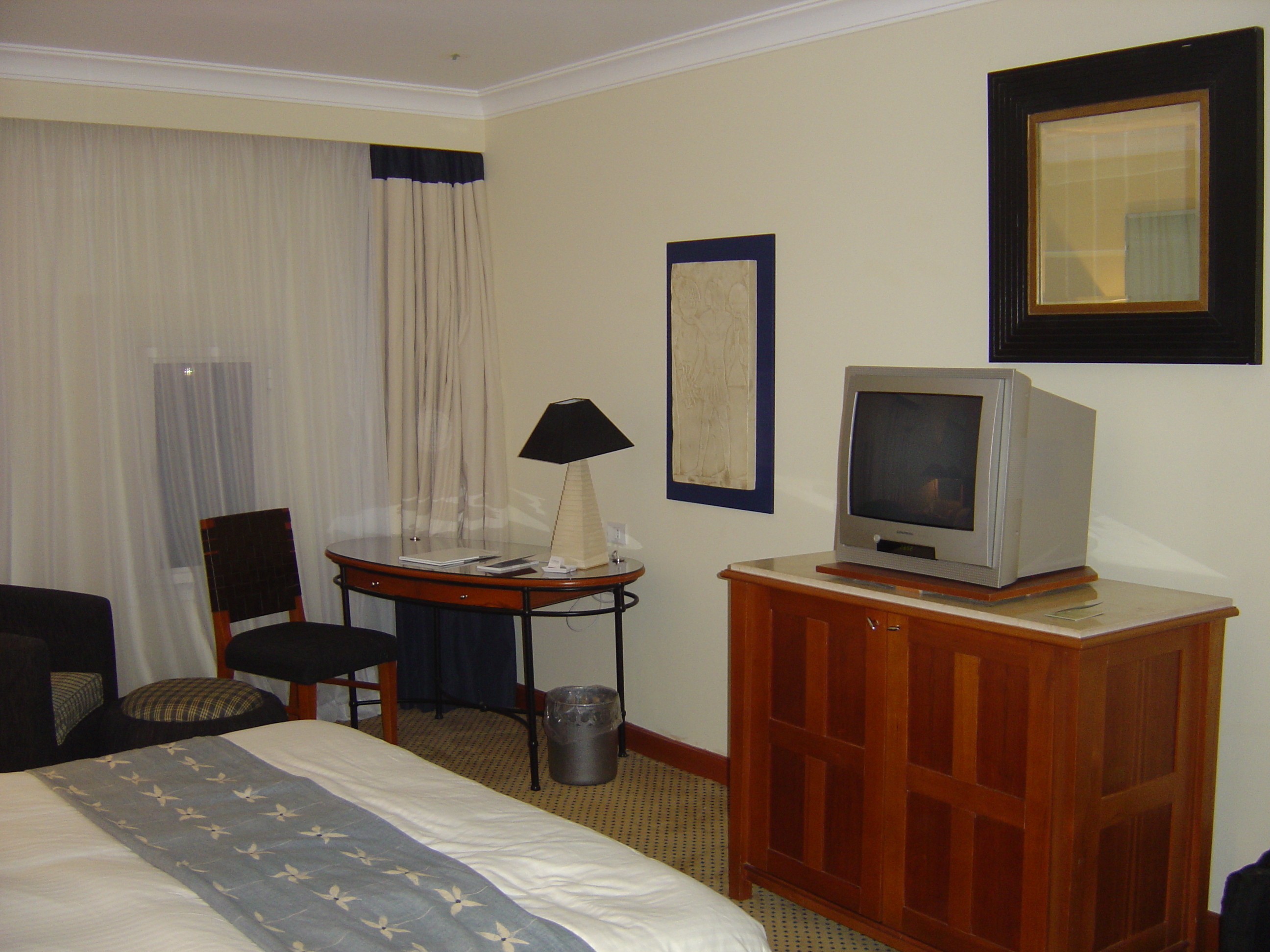 รูปถ่าย อียิปต์(Egypt) กีซ่า(Giza) โรงแรมเลอเมอริเดียน พีระมิดส์(Le Meridien Pyramids) 2004-09 7