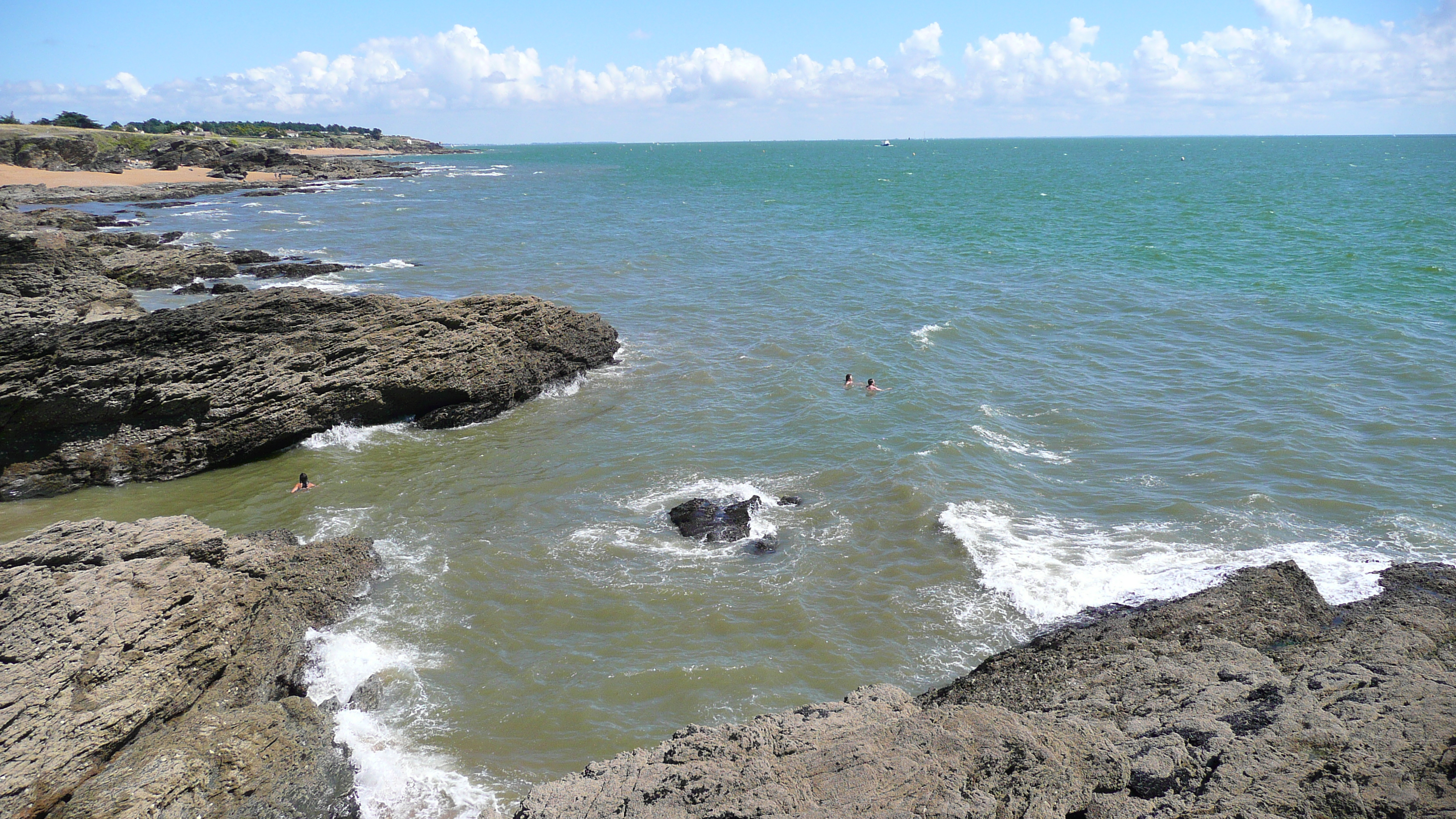 รูปถ่าย ฝรั่งเศส(France) ปอร์นิค(Pornic) หาดเลตัง(Plage de l'etang) 2007-07 39