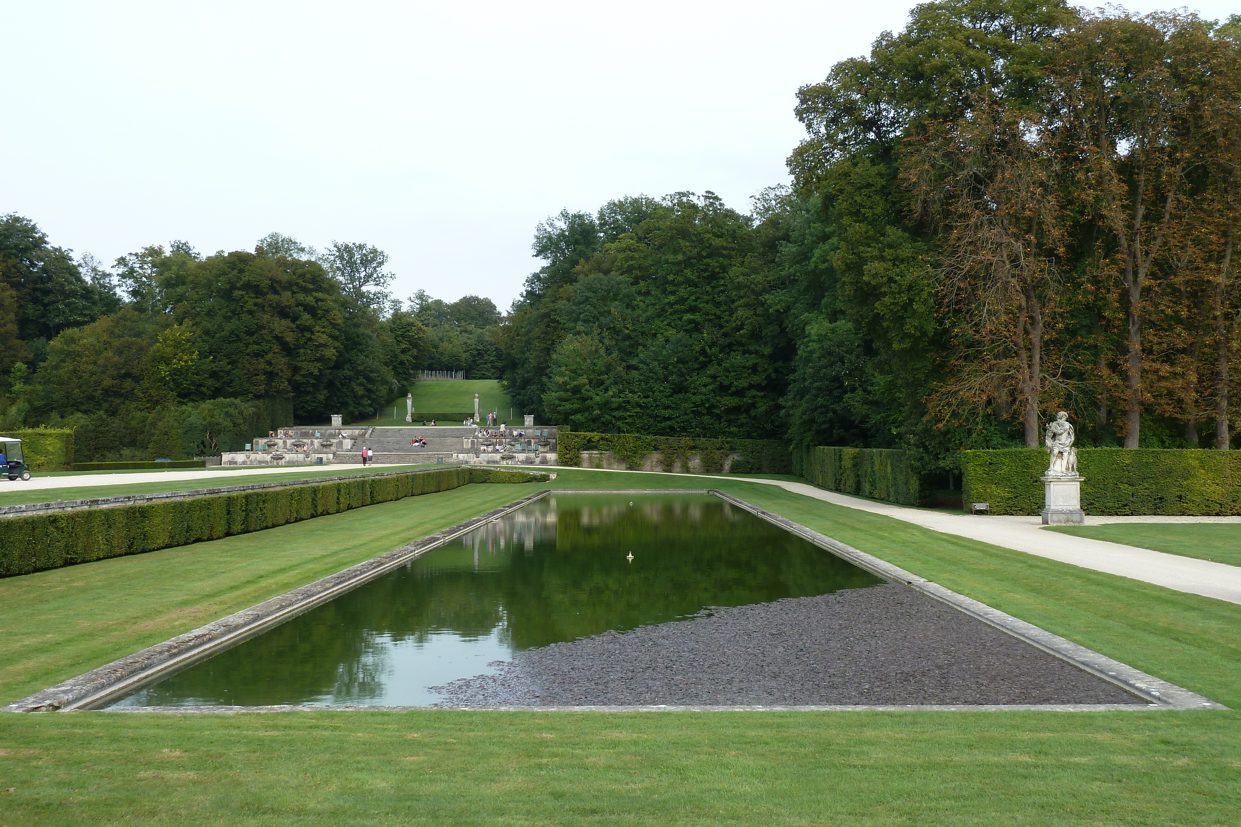 รูปถ่าย ฝรั่งเศส(France) ปราสาทโว-เลอ-วีกงต์(Vaux Le Vicomte Castle) สวนปราสาทโว-เลอ-วีกงต์(Vaux Le Vicomte Gardens) 2010-09 70