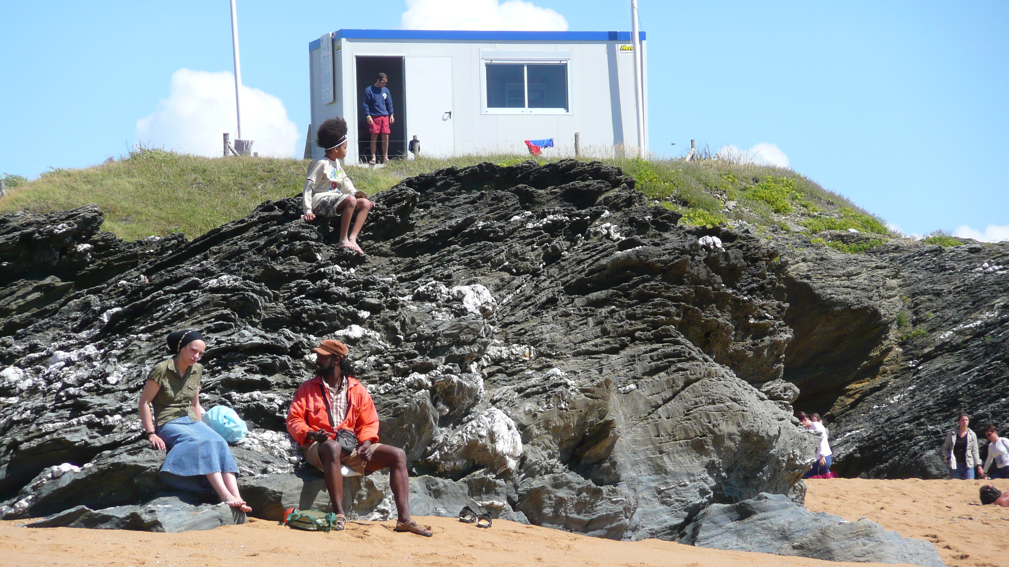รูปถ่าย ฝรั่งเศส(France) ปอร์นิค(Pornic) หาดเลตัง(Plage de l'etang) 2007-07 11