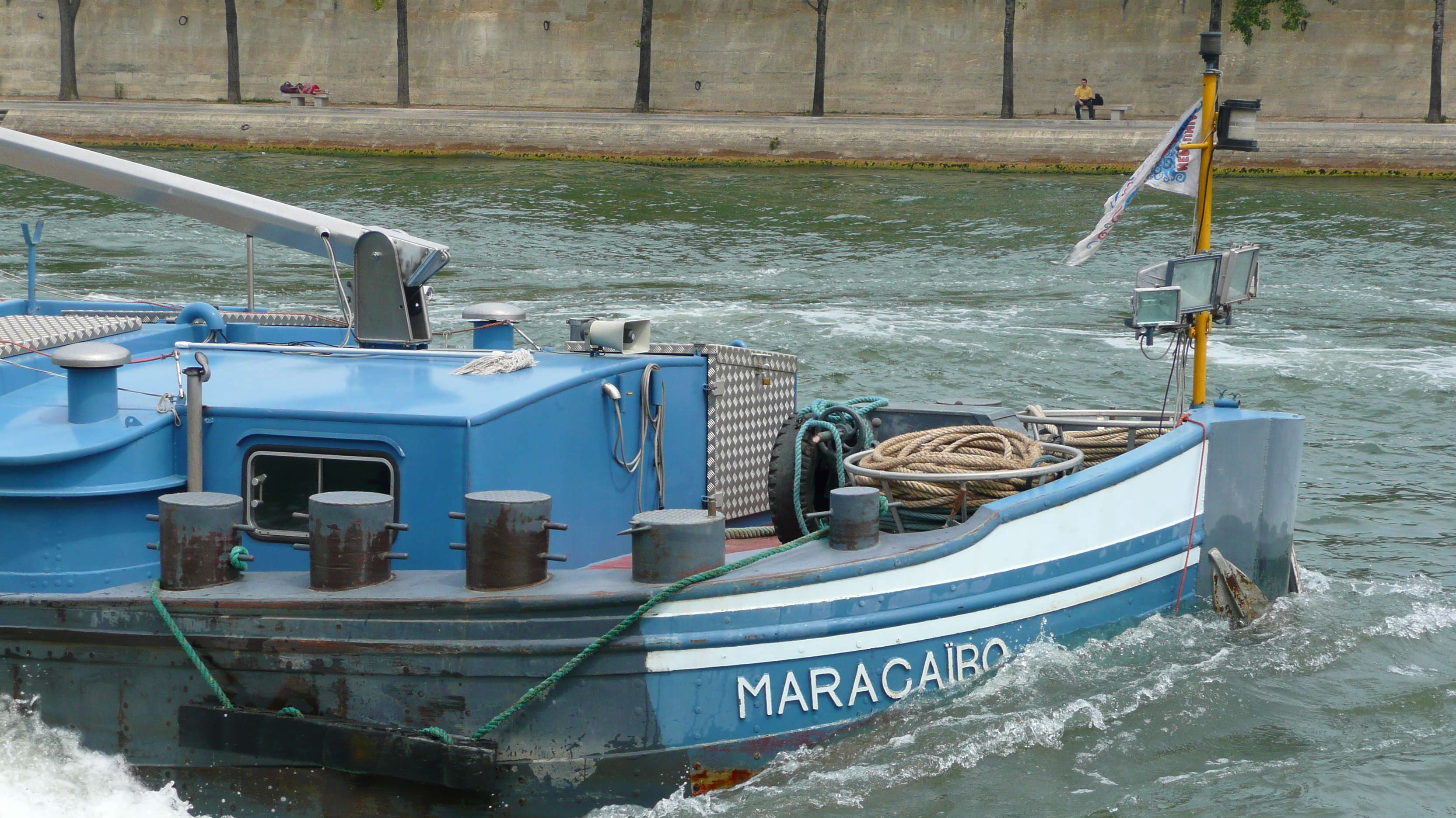 รูปถ่าย ฝรั่งเศส(France) ปารีส(Paris) เรือบรรทุกชมเมือง(Peniches Parisiennes) 2007-06 27