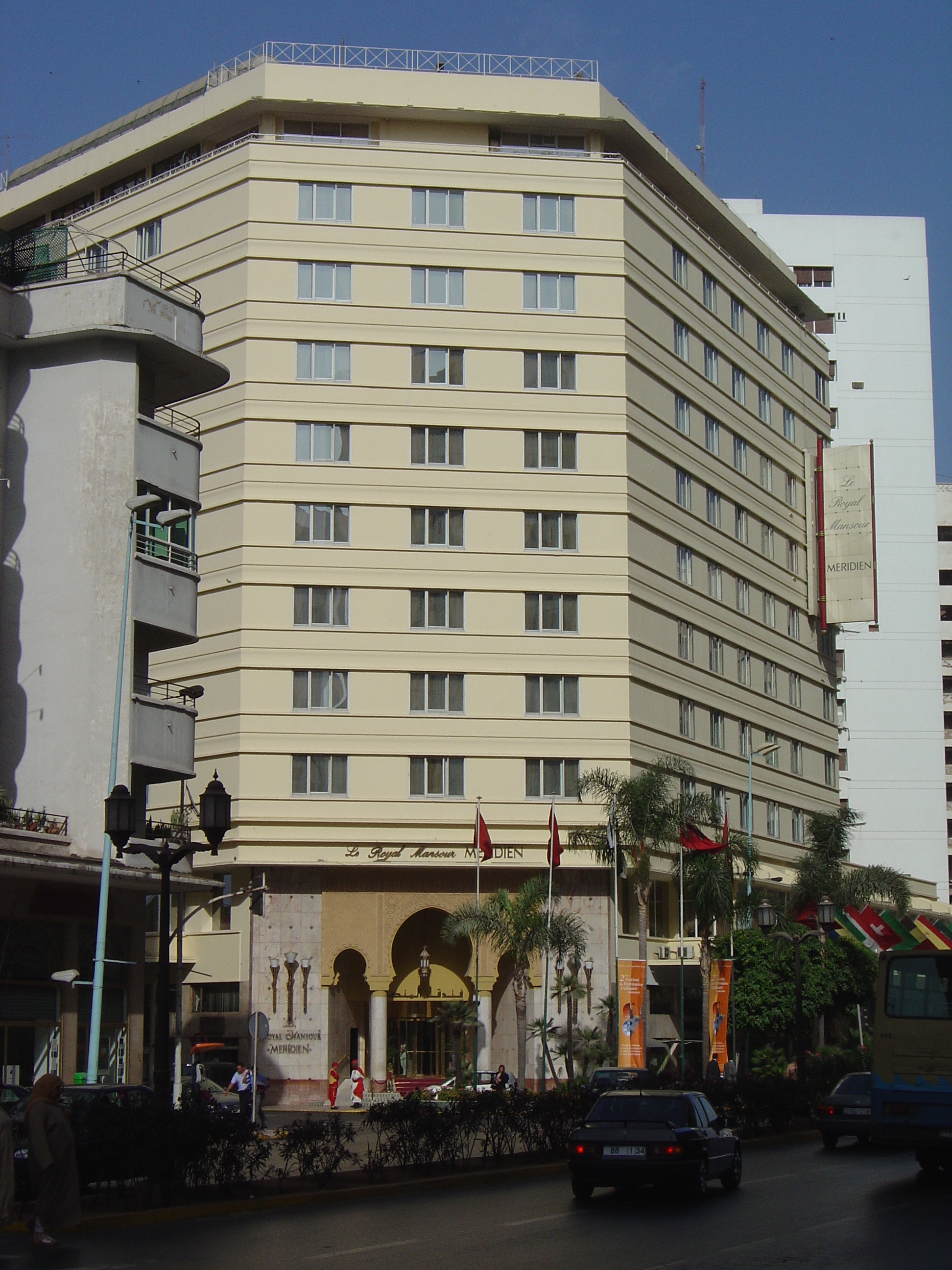 รูปถ่าย โมร็อกโก(Morocco) คาซาบลังกา(Casablanca) โรงแรมรอยัลมันซูร์ เมอริเดียน(Royal Mansour Meridien) 2004-09 8