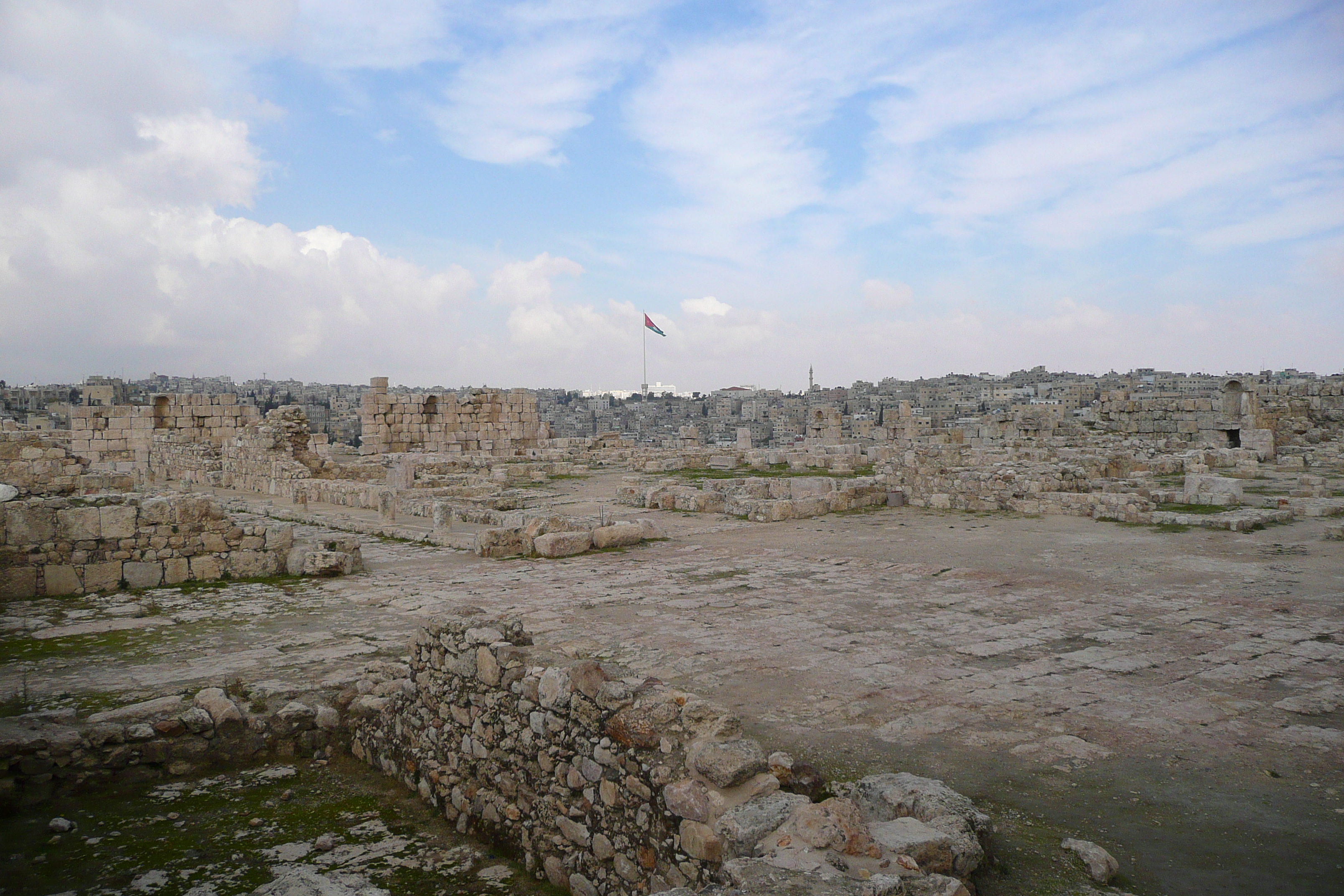 รูปถ่าย จอร์แดน(Jordan) อัมมาน(Amman) ป้อมปราการอัมมาน(Amman Citadel) 2007-12 25