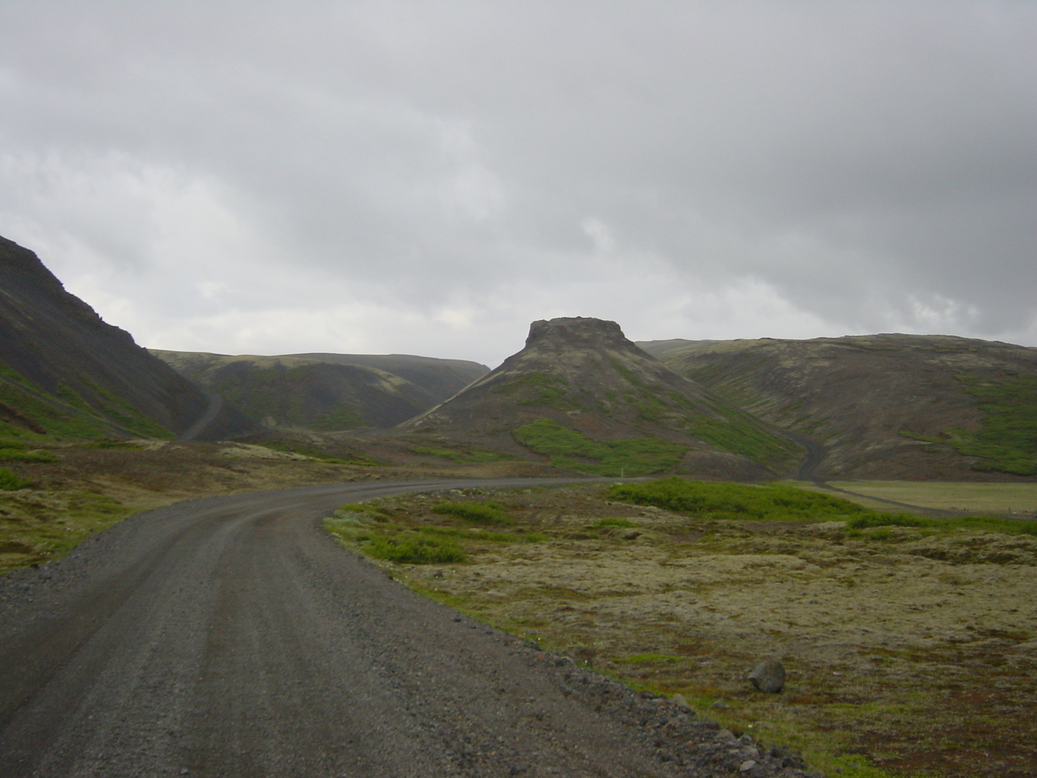 รูปถ่าย ไอซ์แลนด์(Iceland) ถนนหมายเลข 36, 52 และ 50(road 36, 52 and 50) 2003-06 14