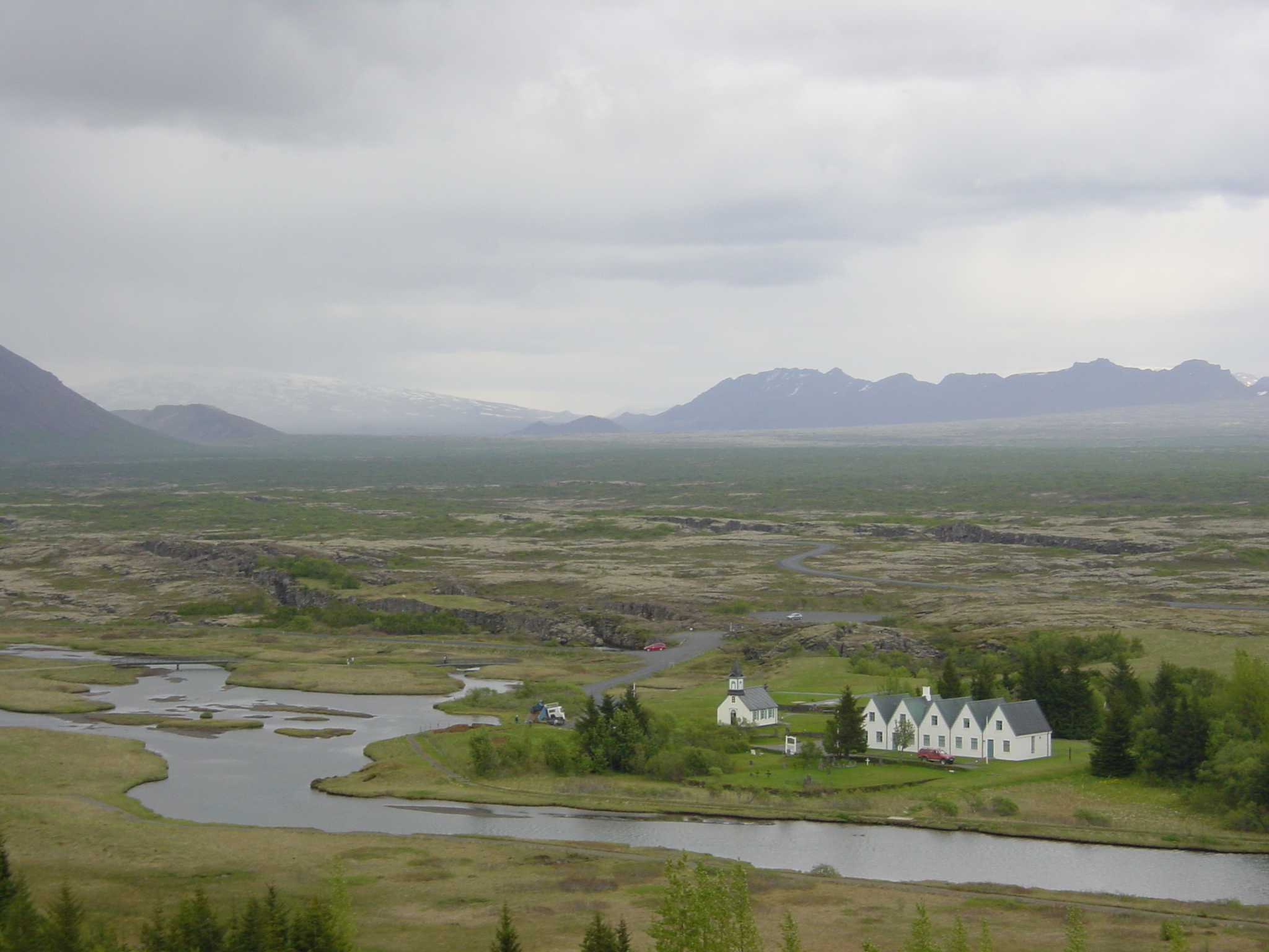รูปถ่าย ไอซ์แลนด์(Iceland) ถนนหมายเลข 36, 52 และ 50(road 36, 52 and 50) 2003-06 24