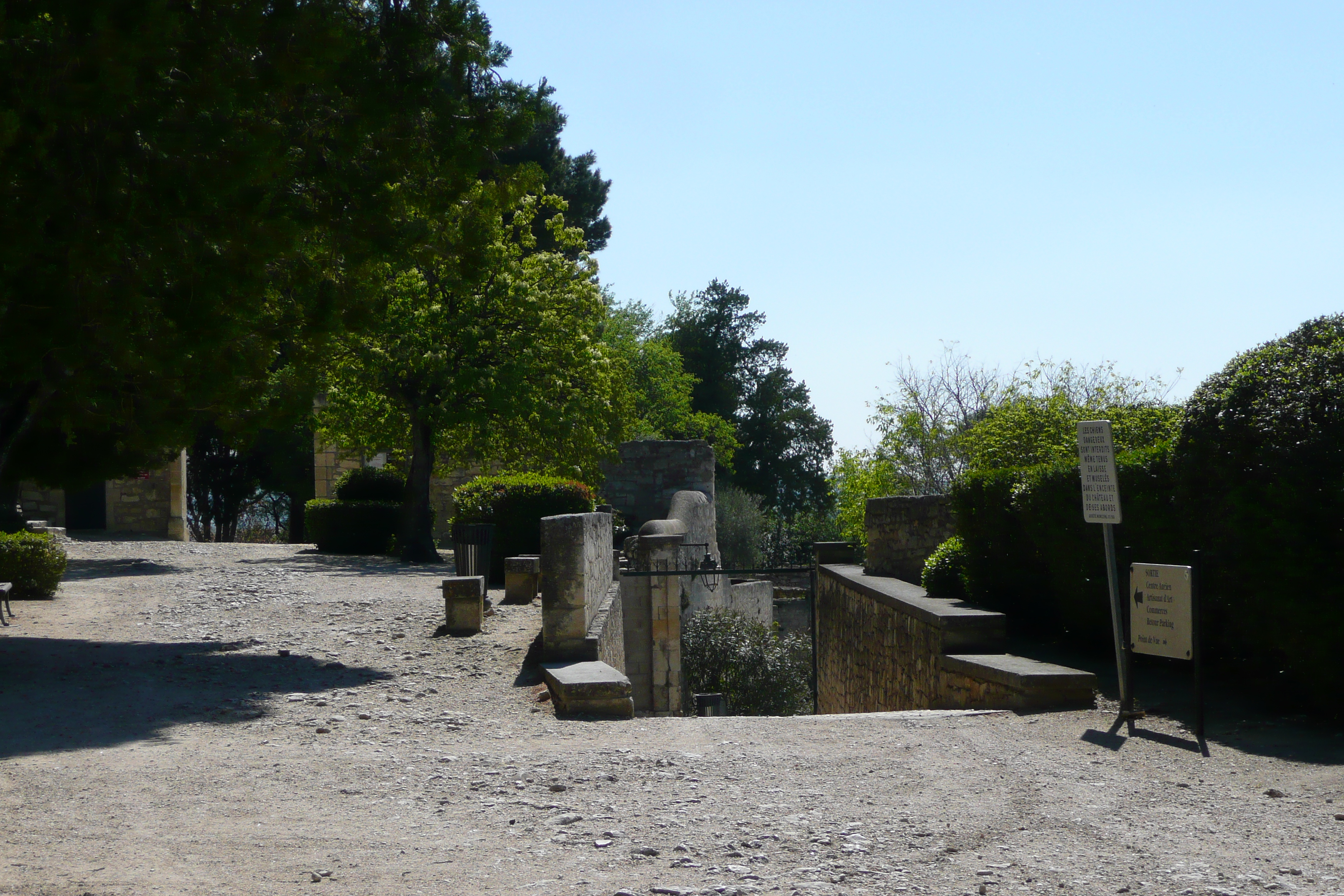 รูปถ่าย ฝรั่งเศส(France) โบแกร์(Beaucaire) ปราสาทโบแกร์(Beaucaire castle) 2008-04 16