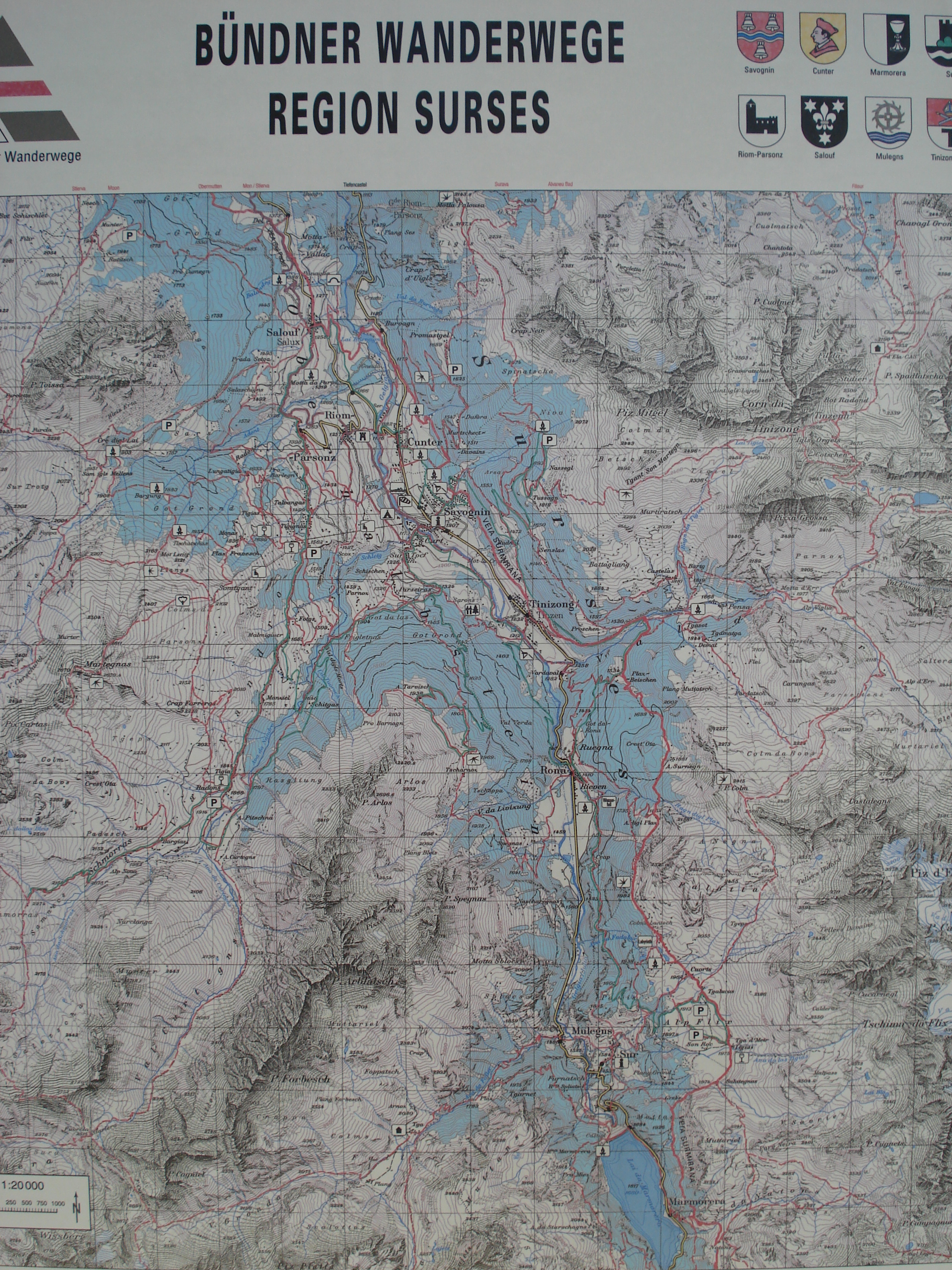 รูปถ่าย สวิสเซอร์แลนด์(Switzerland) ถนนจากคูร์ไปเซนต์มอริตซ์(Chur to St Moritz Road) 2007-01 1