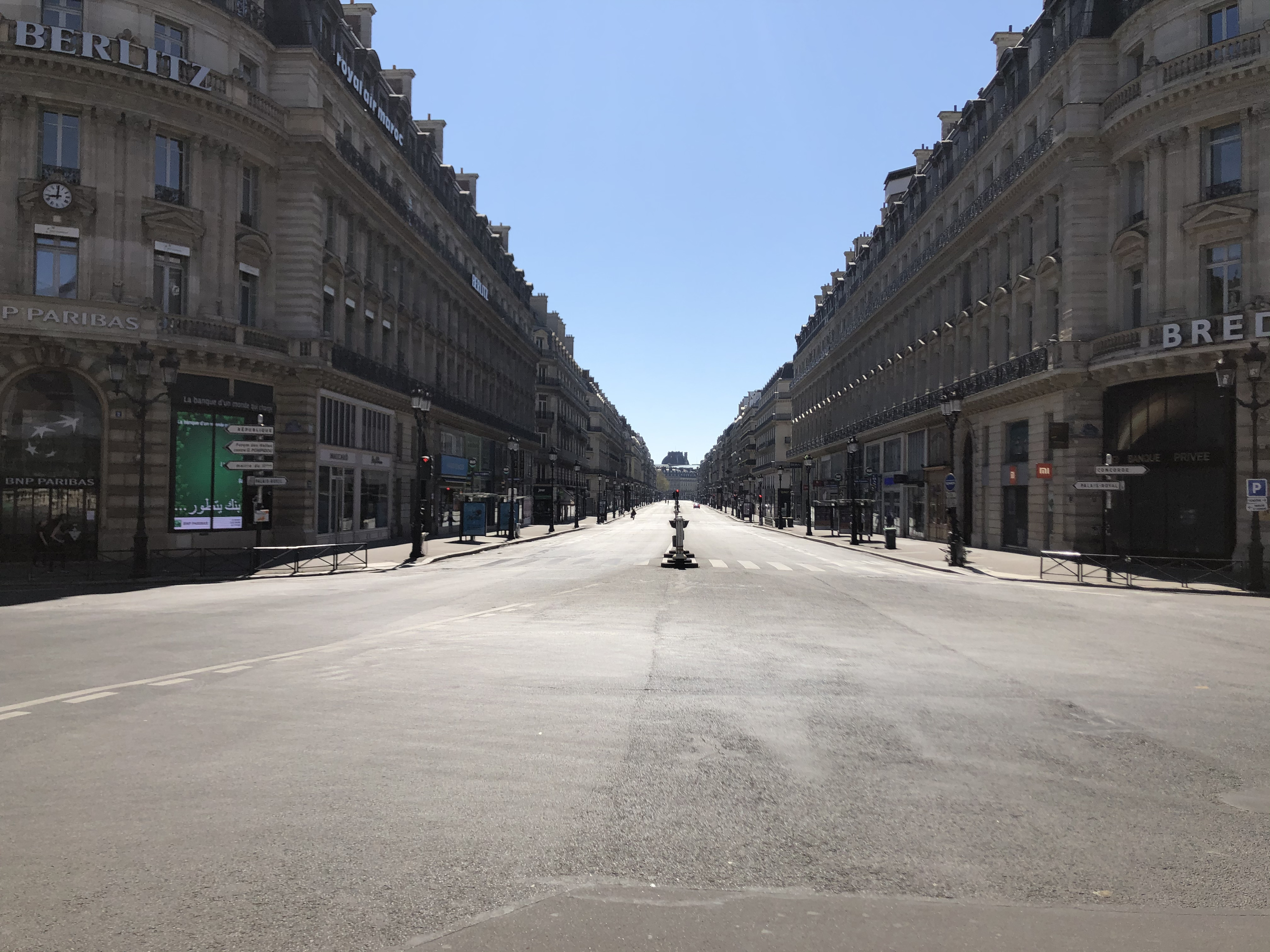 รูปถ่าย ฝรั่งเศส(France) ปารีสช่วงล็อกดาวน์(Paris lockdown) 2020-04 211