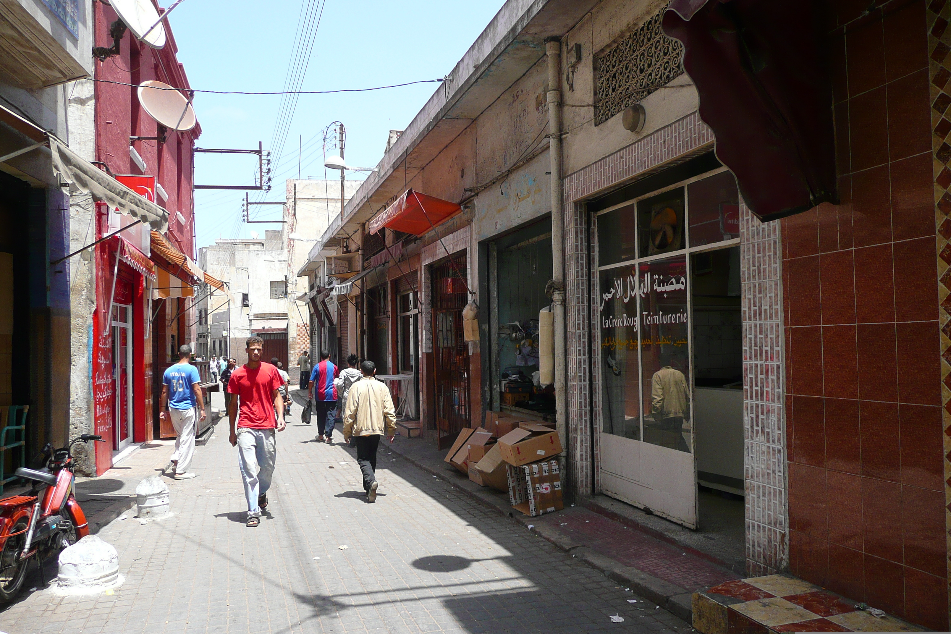 รูปถ่าย โมร็อกโก(Morocco) คาซาบลังกา(Casablanca) เมดินา(Medina) 2008-07 6