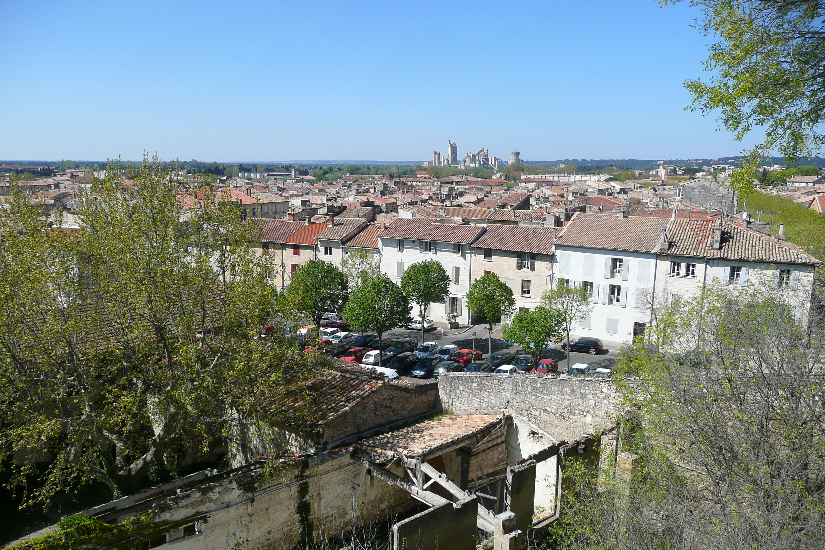 รูปถ่าย ฝรั่งเศส(France) โบแกร์(Beaucaire) ปราสาทโบแกร์(Beaucaire castle) 2008-04 21
