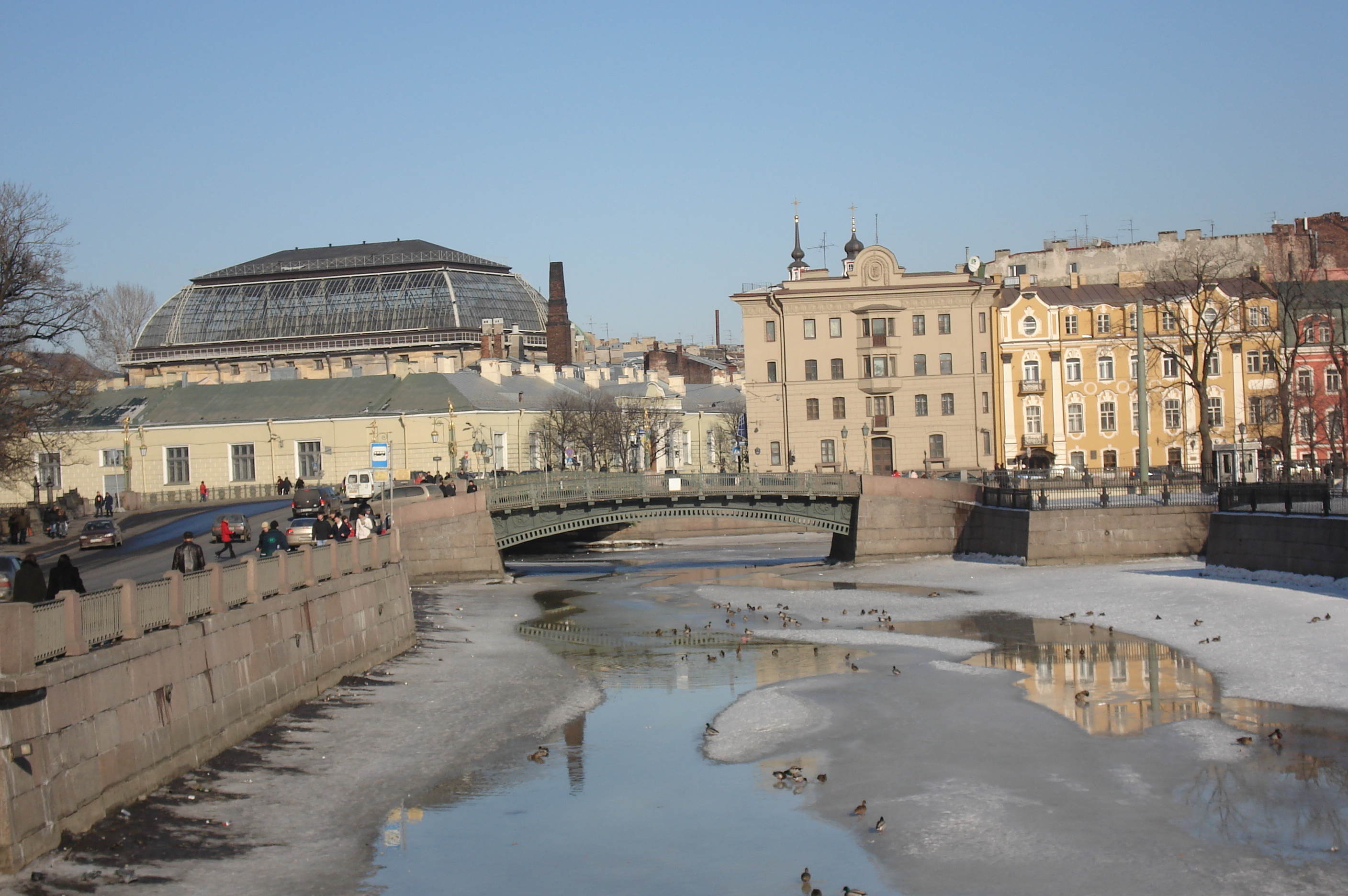 รูปถ่าย รัสเซีย(Russia) เซนต์ปีเตอร์สเบิร์ก(St Petersburg) สวนฤดูร้อน(Summer Garden) 2006-03 14