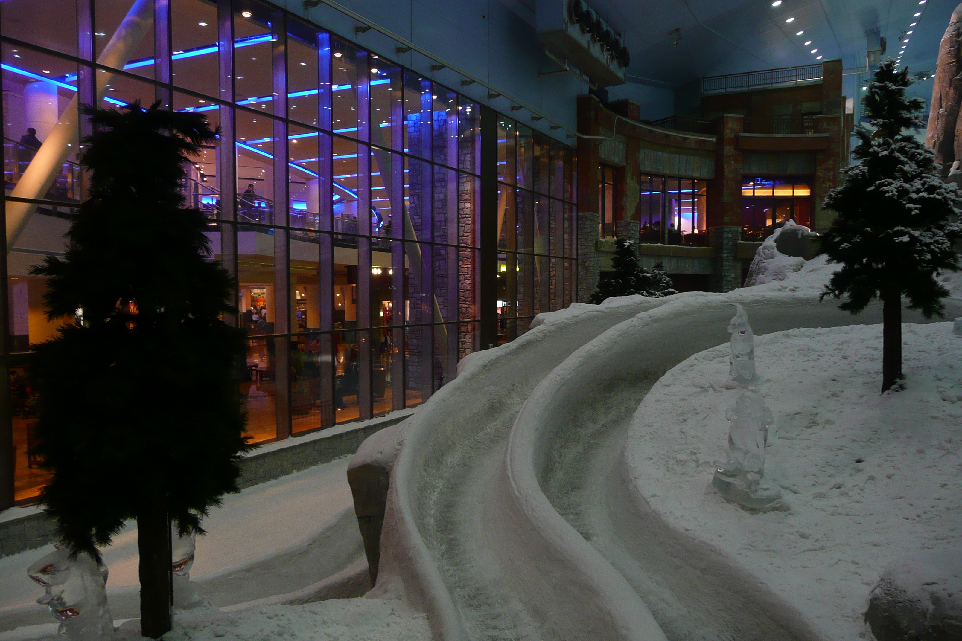รูปถ่าย สหรัฐอาหรับเอมิเรตส์(United Arab Emirates) ดูไบ(Dubai) สกีดูไบ(Ski Dubai) 2009-01 15