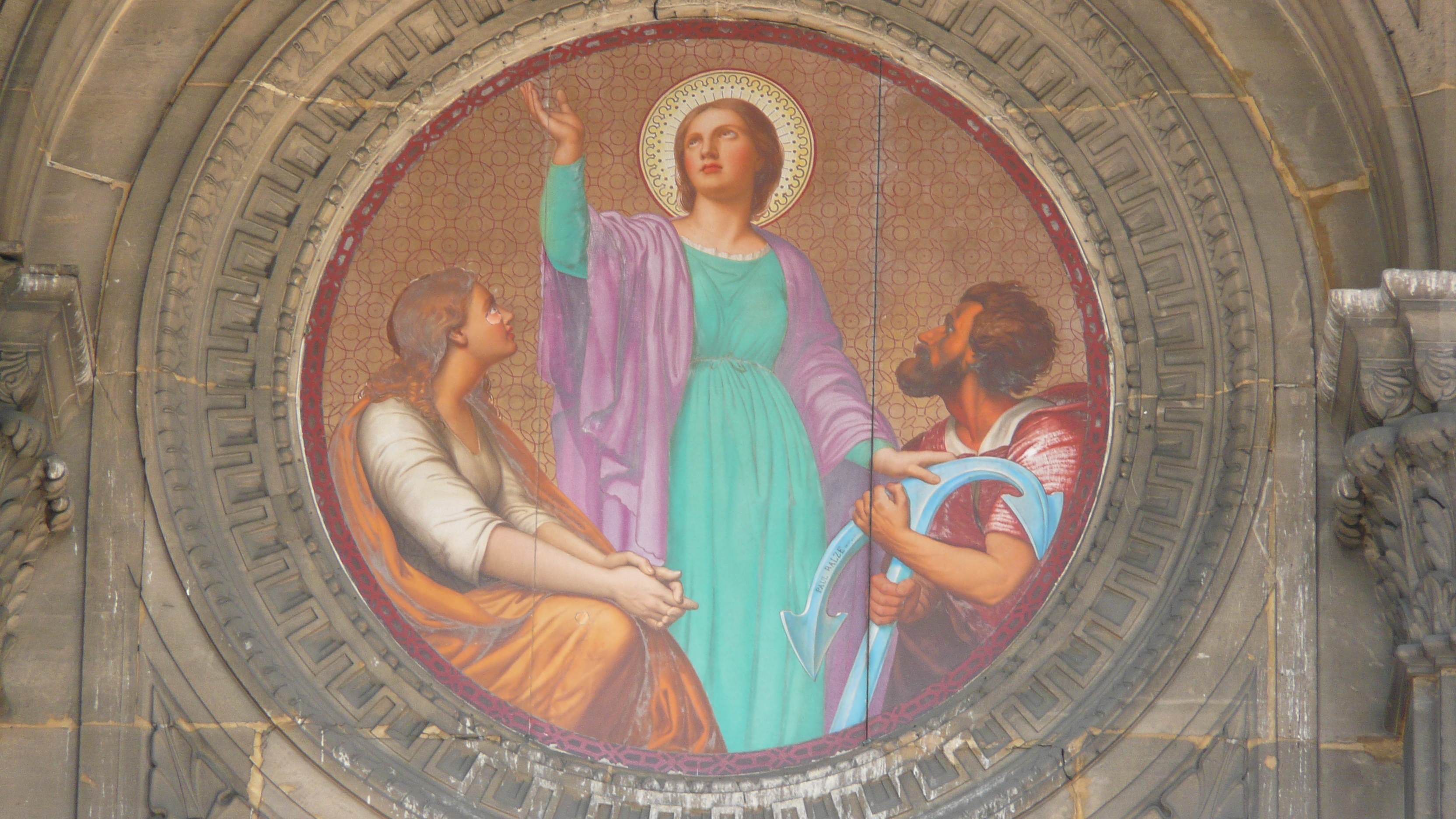 รูปถ่าย ฝรั่งเศส(France) ปารีส(Paris) โบสถ์แซ็ง-โตกุสแต็ง(Saint Augustin Church) 2007-05 14