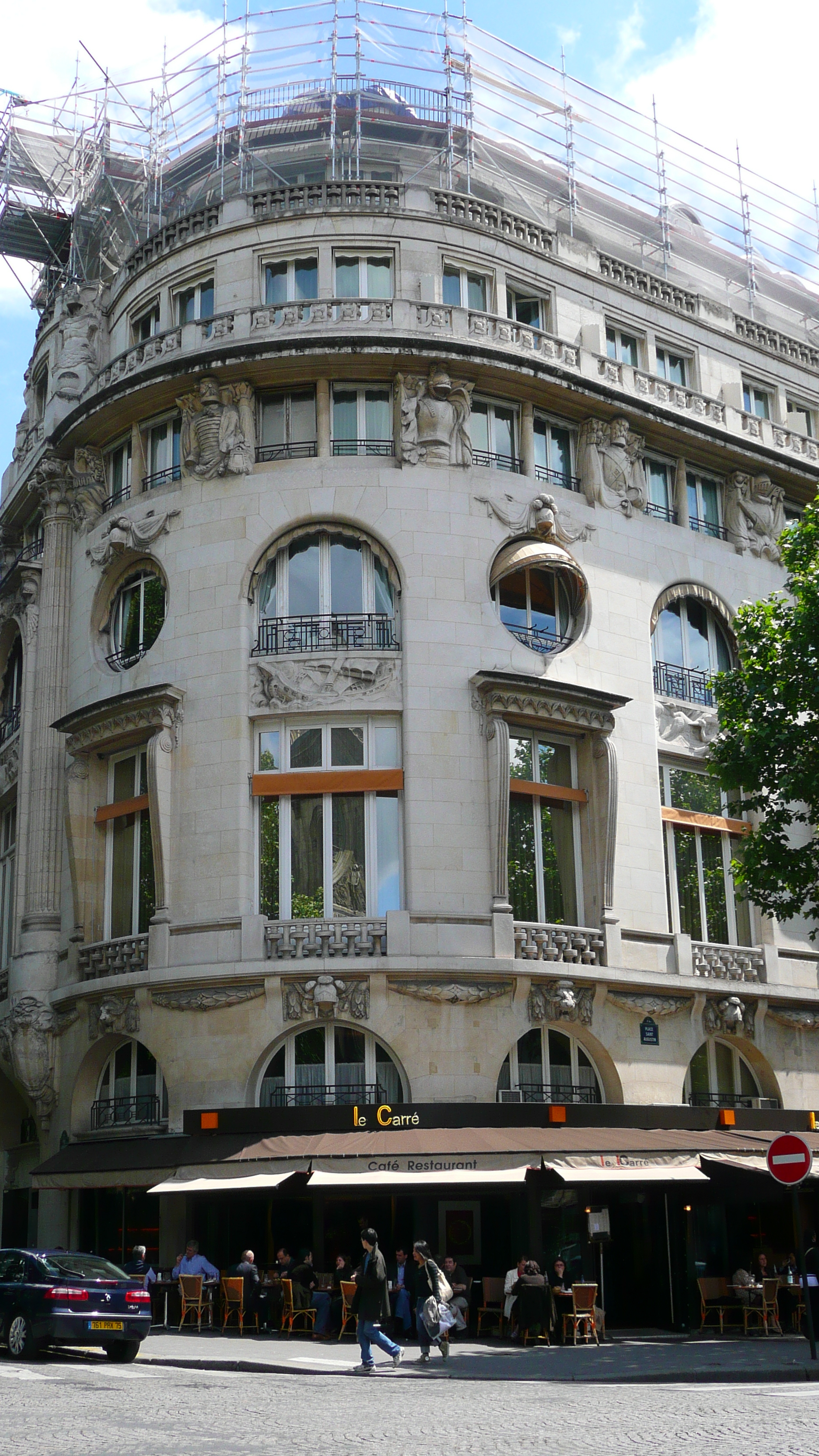 รูปถ่าย ฝรั่งเศส(France) ปารีส(Paris) บูเลอวาร์ด  มาเลแอร์บ(Boulevard Malesherbes) 2007-05 45