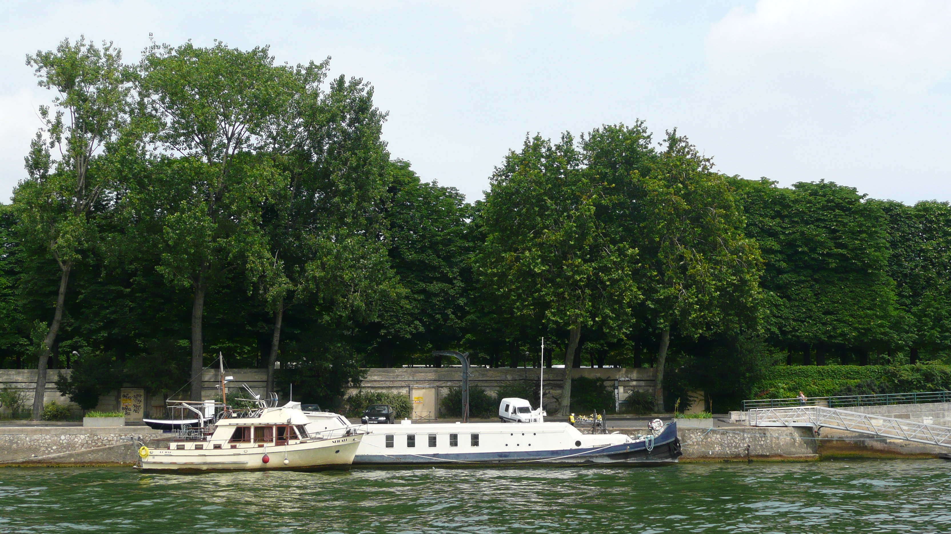 รูปถ่าย ฝรั่งเศส(France) ปารีส(Paris) เรือบรรทุกชมเมือง(Peniches Parisiennes) 2007-06 35