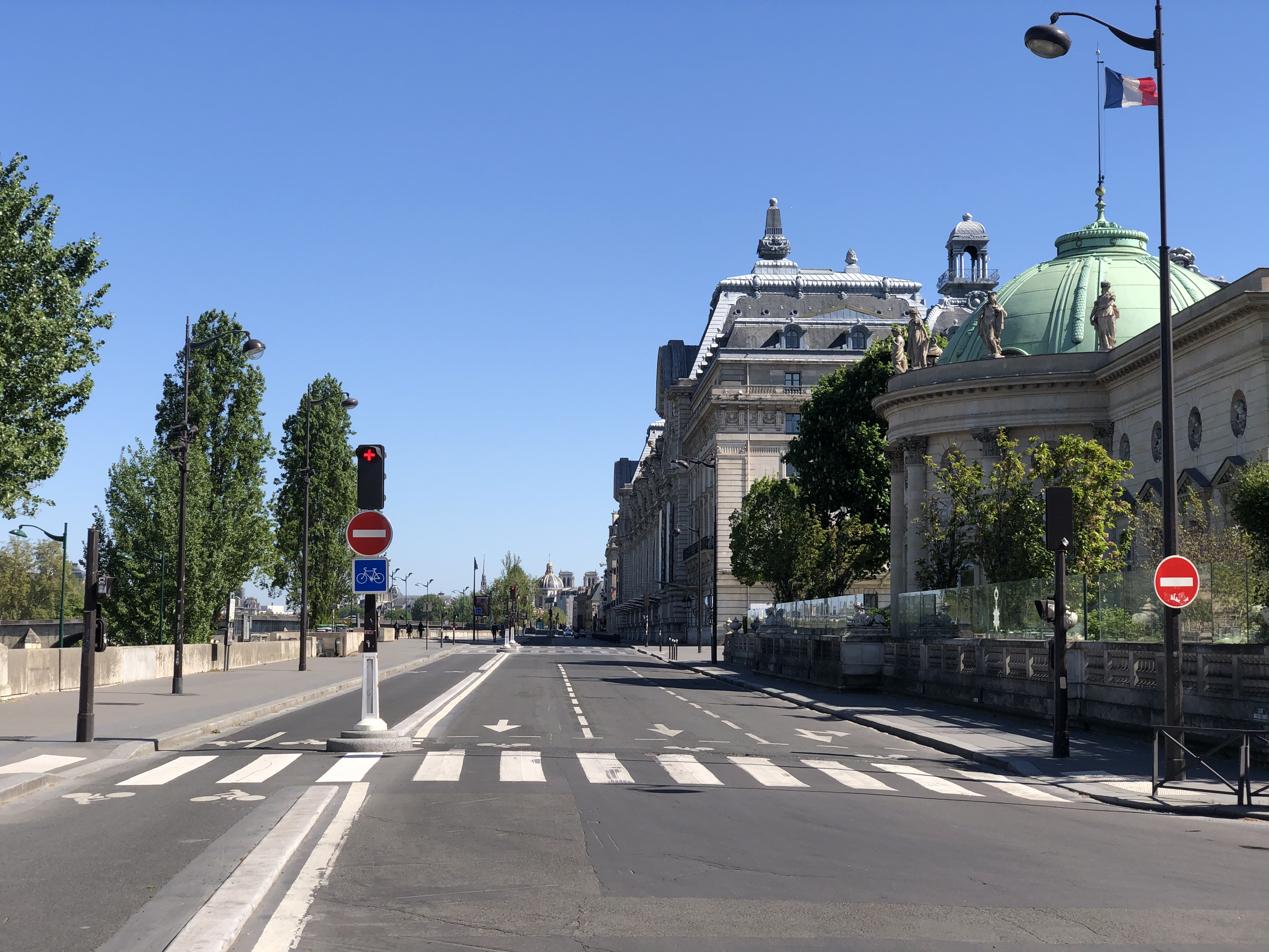 รูปถ่าย ฝรั่งเศส(France) ปารีสช่วงล็อกดาวน์(Paris lockdown) 2020-04 344
