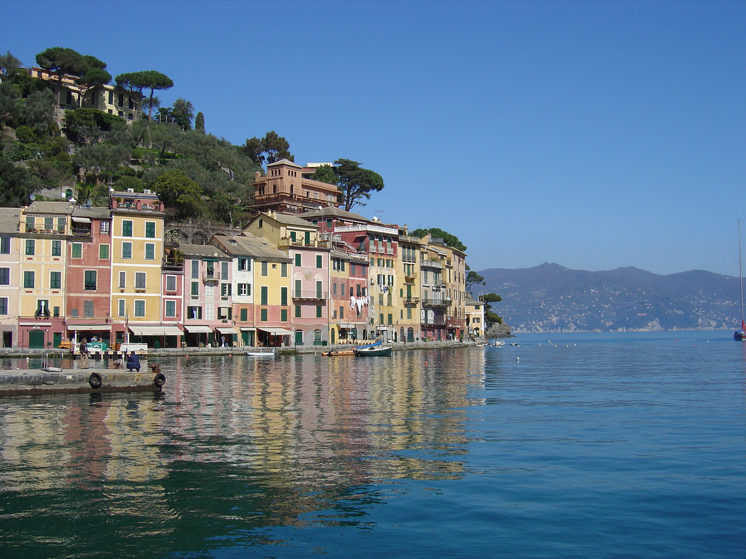รูปถ่าย อิตาลี(Italy) ปอร์โตฟิโน่(Portofino) 2004-03 14