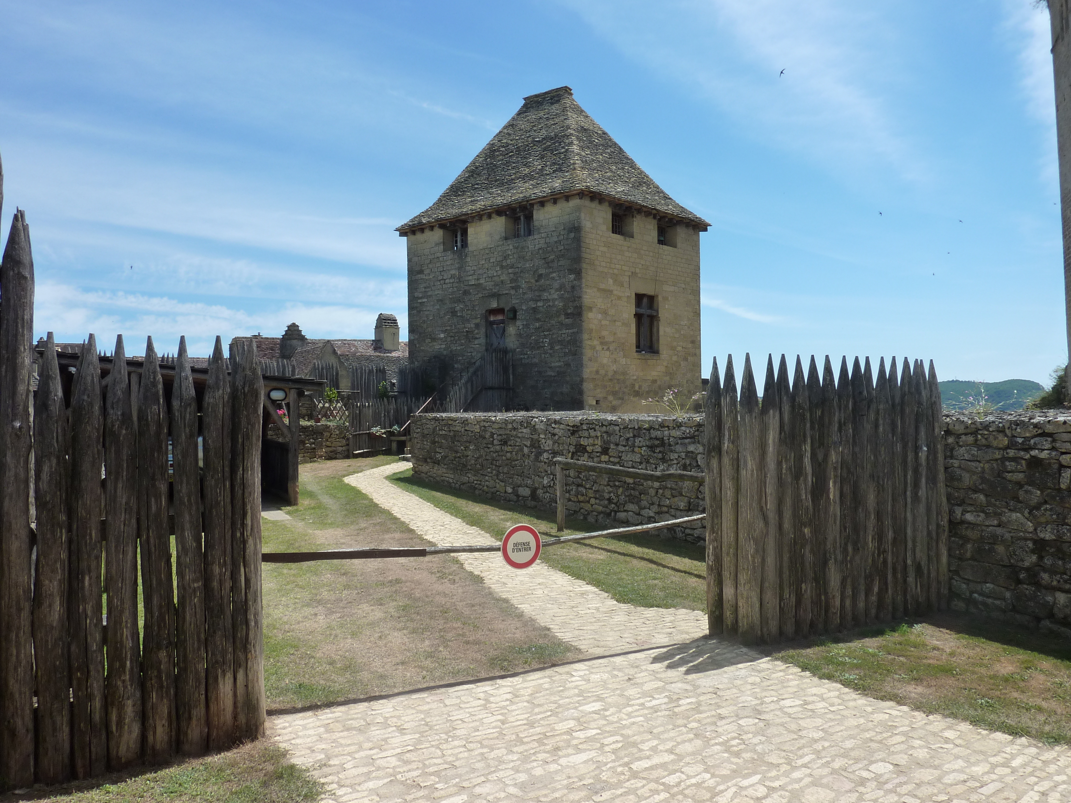 รูปถ่าย ฝรั่งเศส(France) ปราสาทเบนัก(Beynac Castle) 2009-07 52