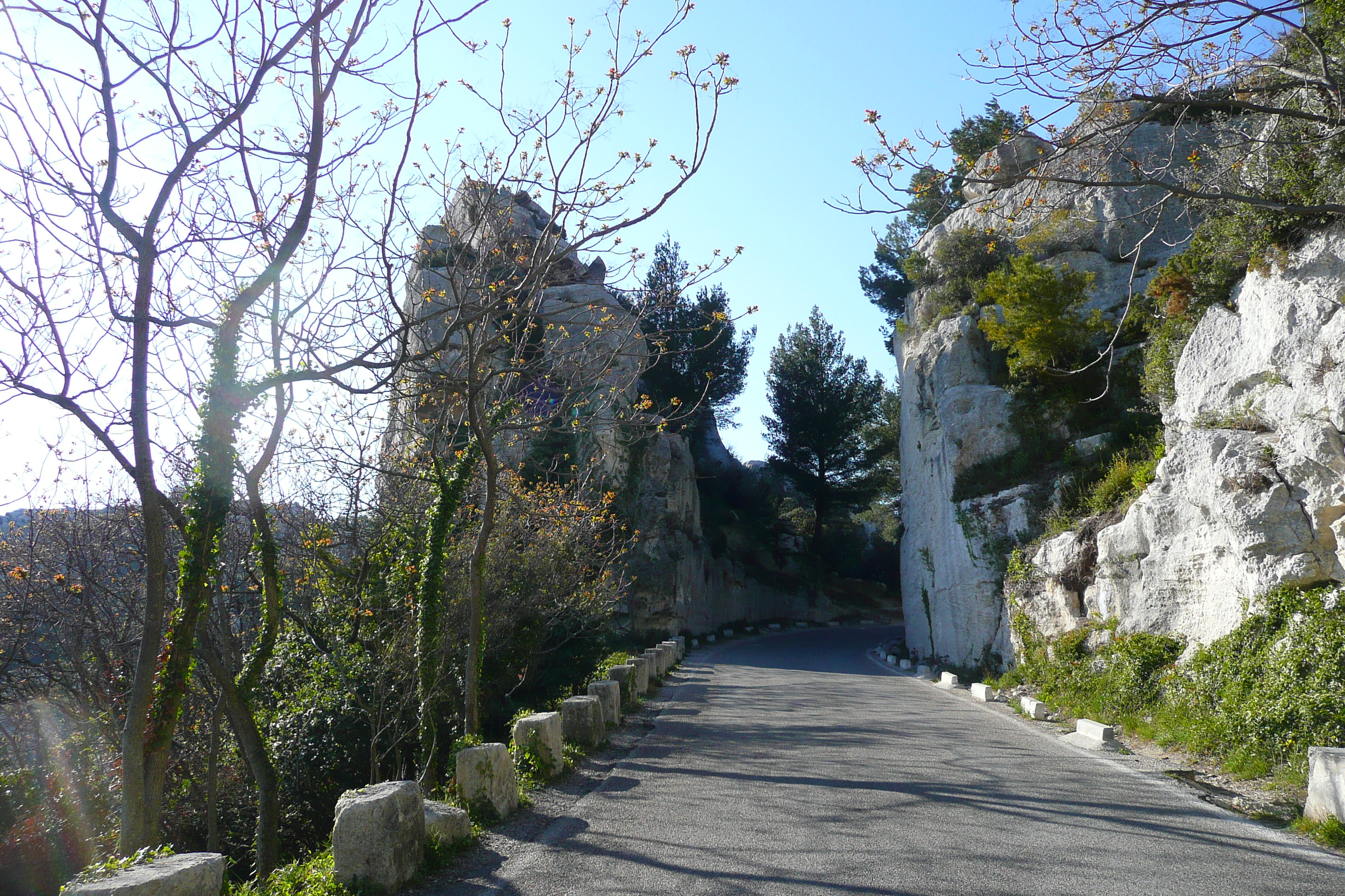 รูปถ่าย ฝรั่งเศส(France) เลส์โบเดอโพรว็องซ์(Baux de Provence) หมู่บ้านโบเดอโพรว็องส์(Baux de Provence Village) 2008-04 60