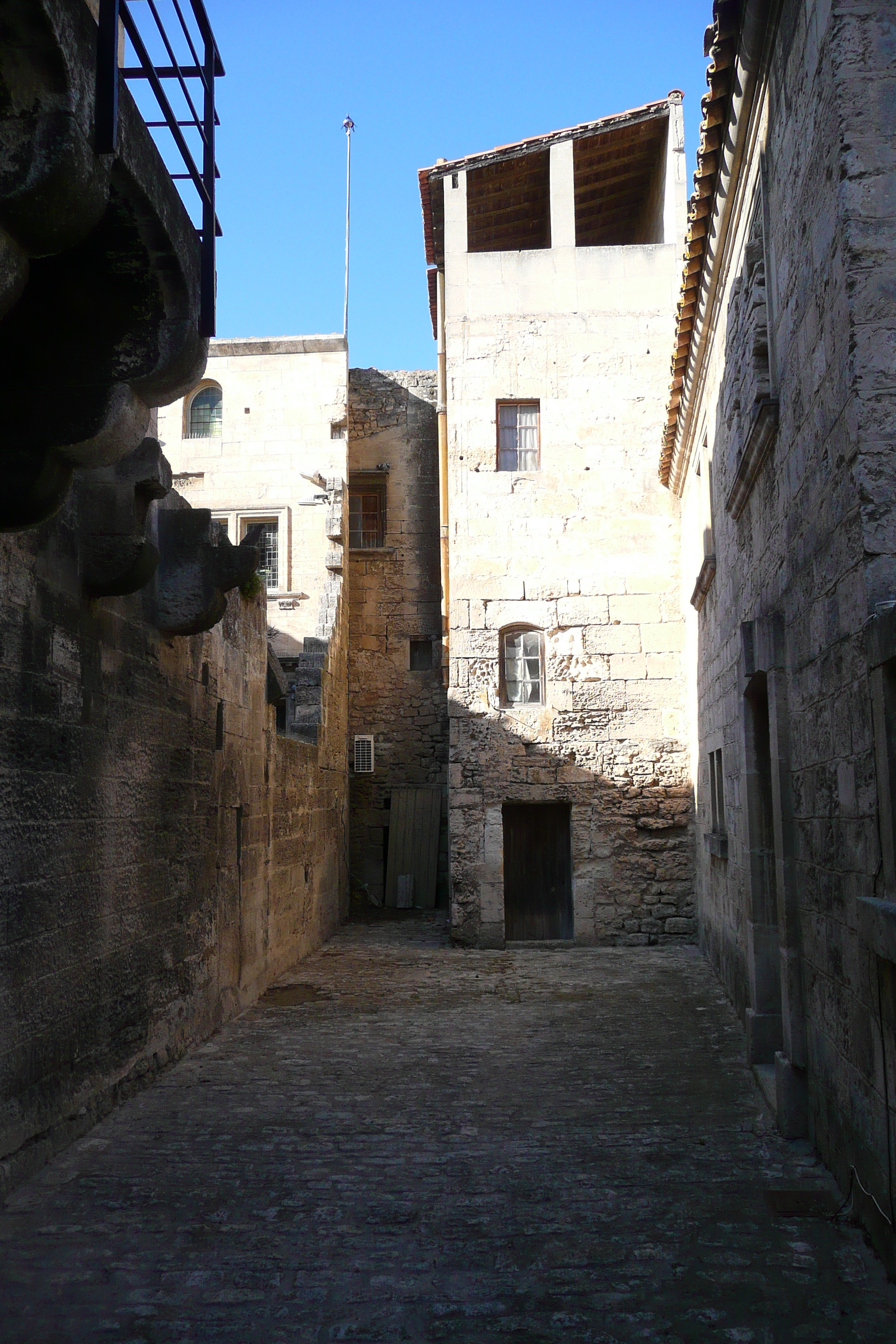 รูปถ่าย ฝรั่งเศส(France) เลส์โบเดอโพรว็องซ์(Baux de Provence) หมู่บ้านโบเดอโพรว็องส์(Baux de Provence Village) 2008-04 0