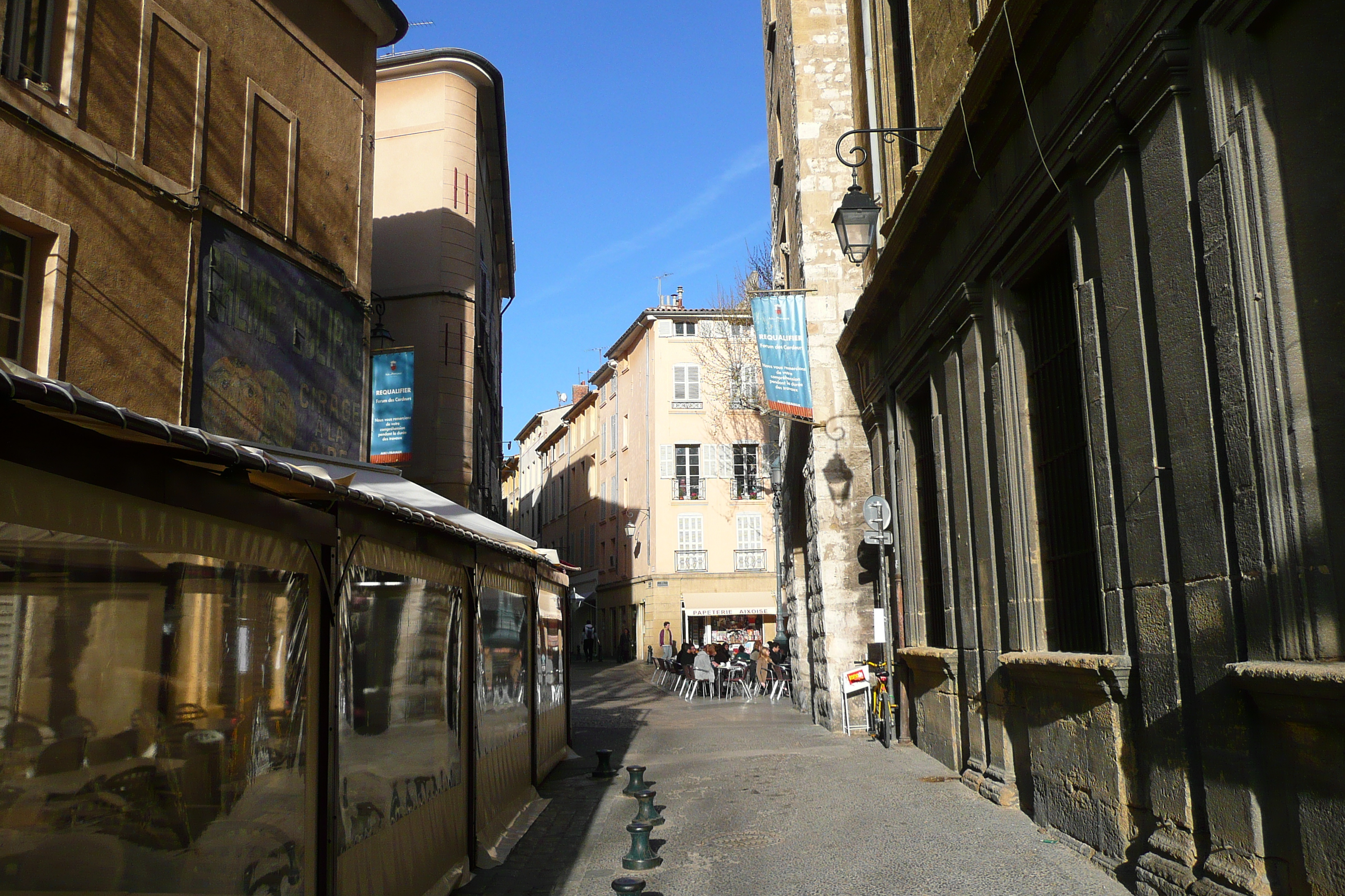 รูปถ่าย ฝรั่งเศส(France) แอ็กซ์-อ็อง-โพรว็องส์(Aix en Provence) ศาลาว่าการเมืองแอ็กซ์(Aix Town Hall) 2008-04 8