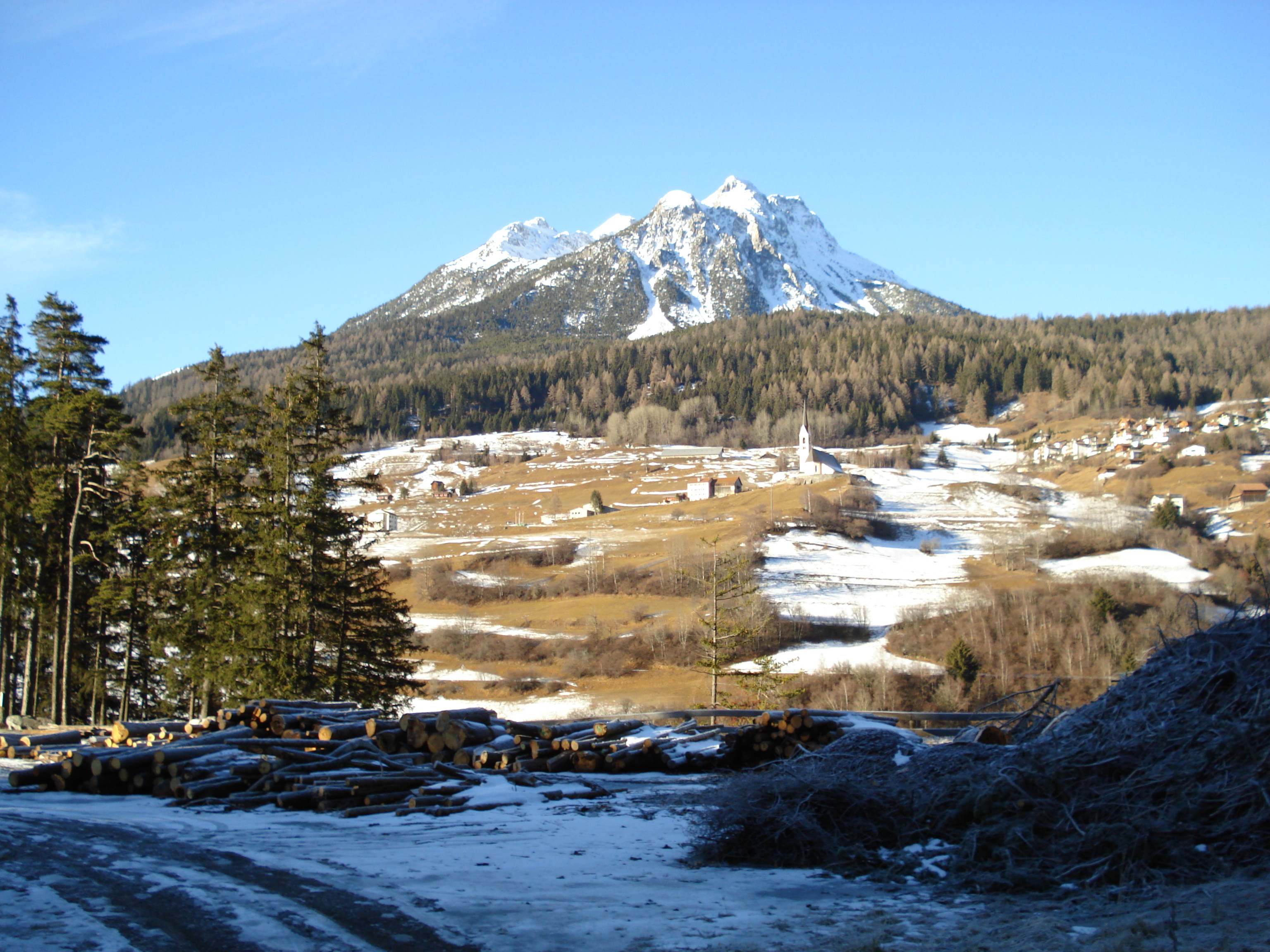 รูปถ่าย สวิสเซอร์แลนด์(Switzerland) ถนนจากคูร์ไปเซนต์มอริตซ์(Chur to St Moritz Road) 2007-01 112