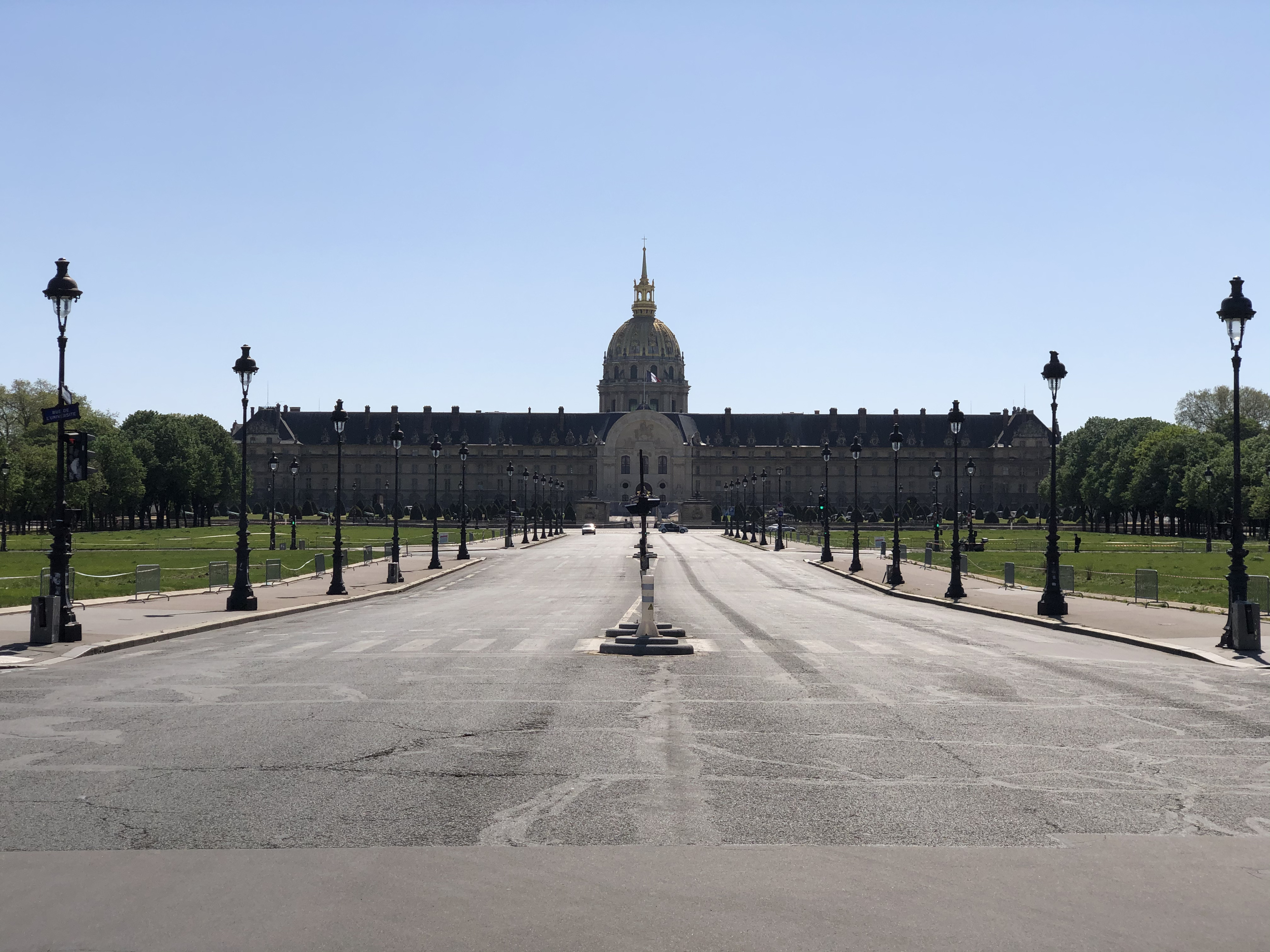 รูปถ่าย ฝรั่งเศส(France) ปารีสช่วงล็อกดาวน์(Paris lockdown) 2020-04 74
