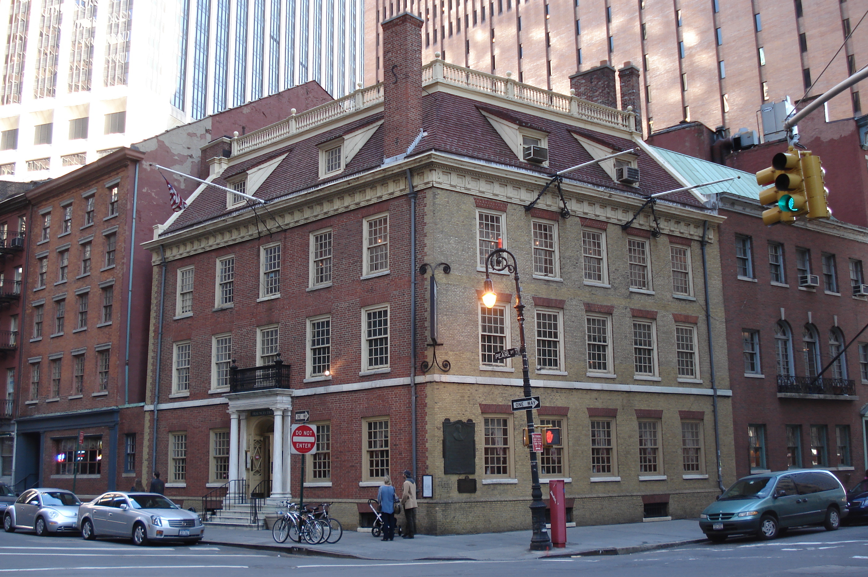 รูปถ่าย สหรัฐอเมริกา(United States) นิวยอร์ก(New York) ถนนเพิร์ล(Pearl Street) 2006-03 19
