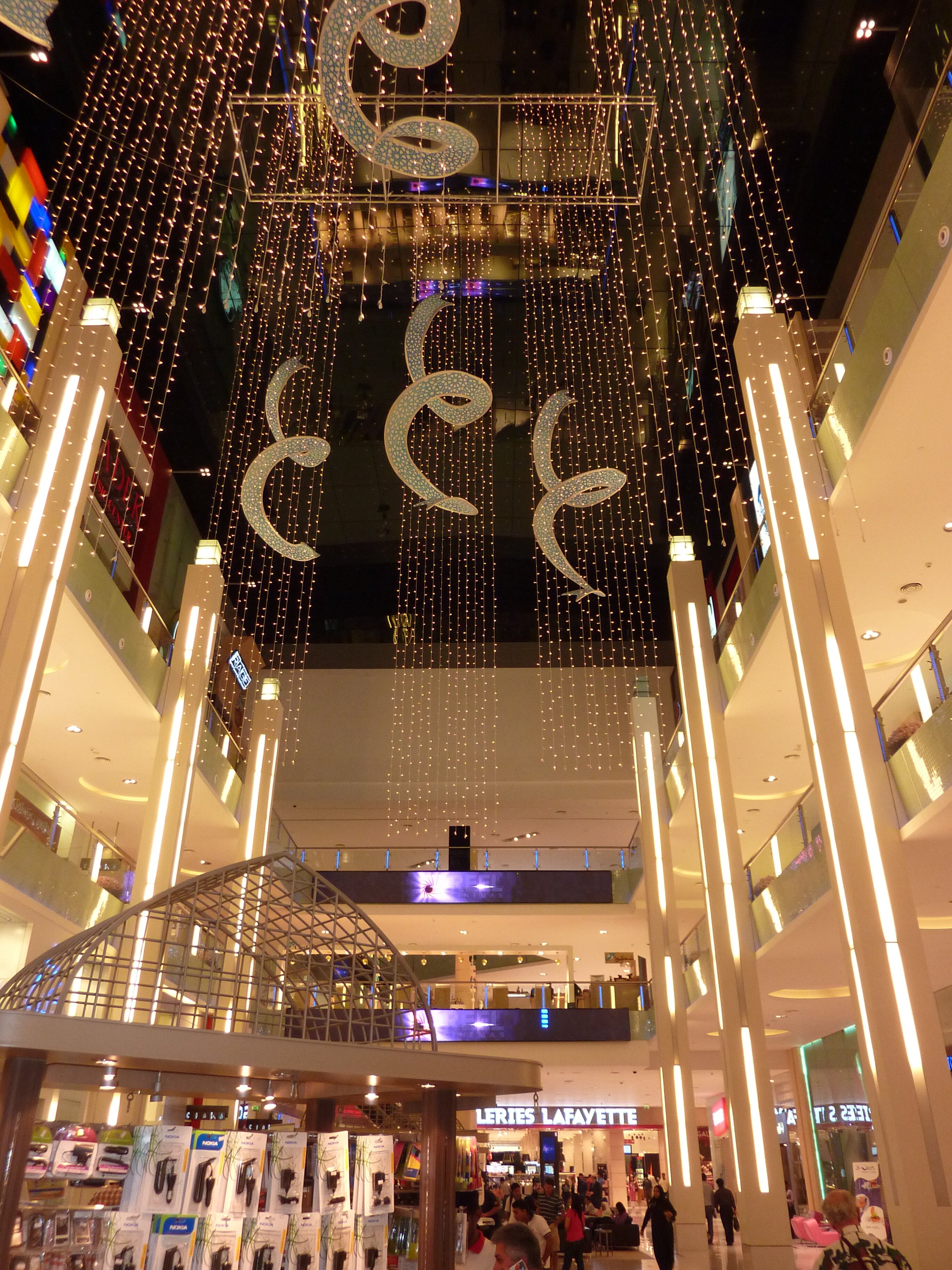 รูปถ่าย สหรัฐอาหรับเอมิเรตส์(United Arab Emirates) ดูไบ(Dubai) ดูไบมอลล์(The Dubai Mall) 2009-12 21