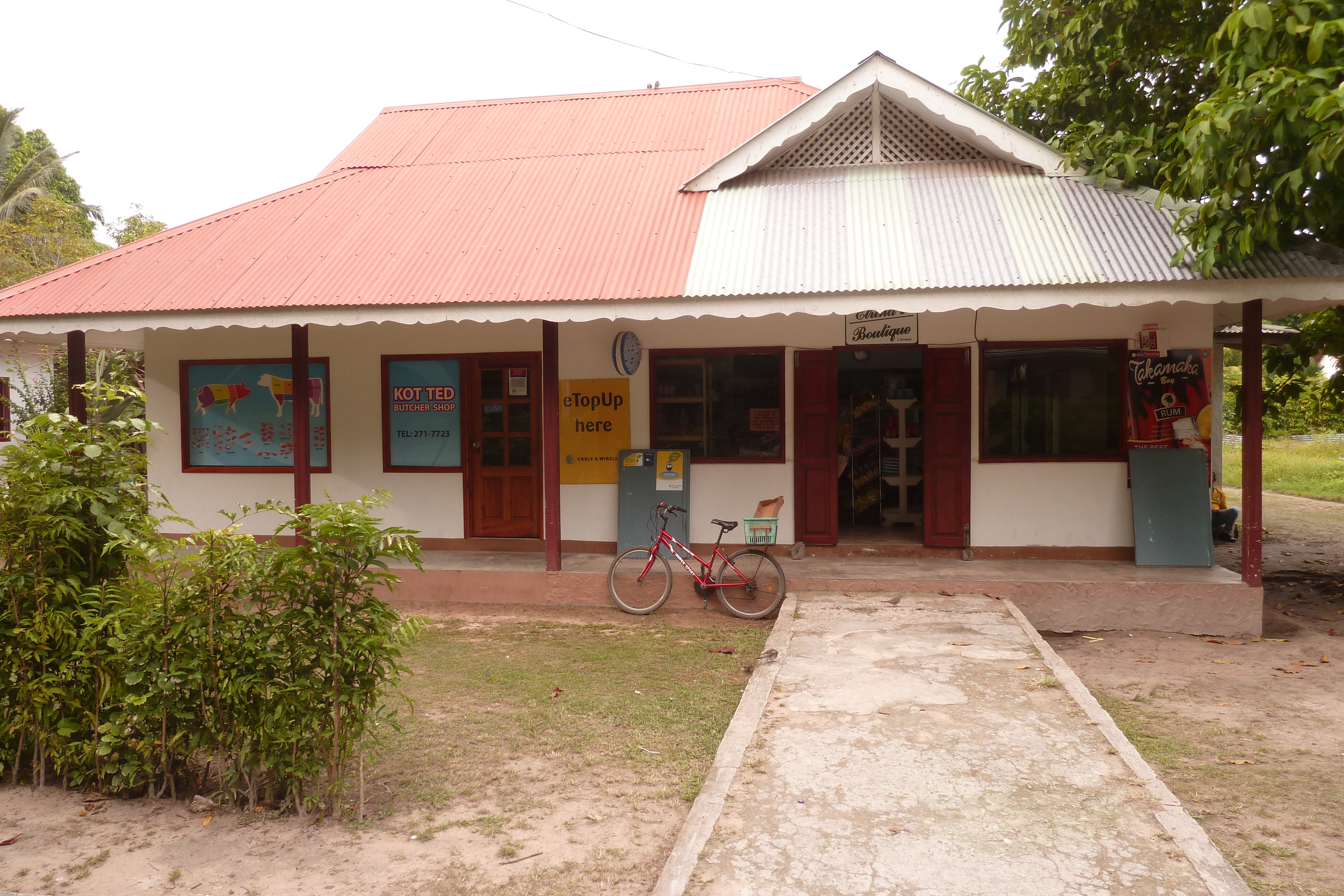 รูปถ่าย เซเชลส์(Seychelles) เกาะลาดีก(La Digue) 2011-10 184