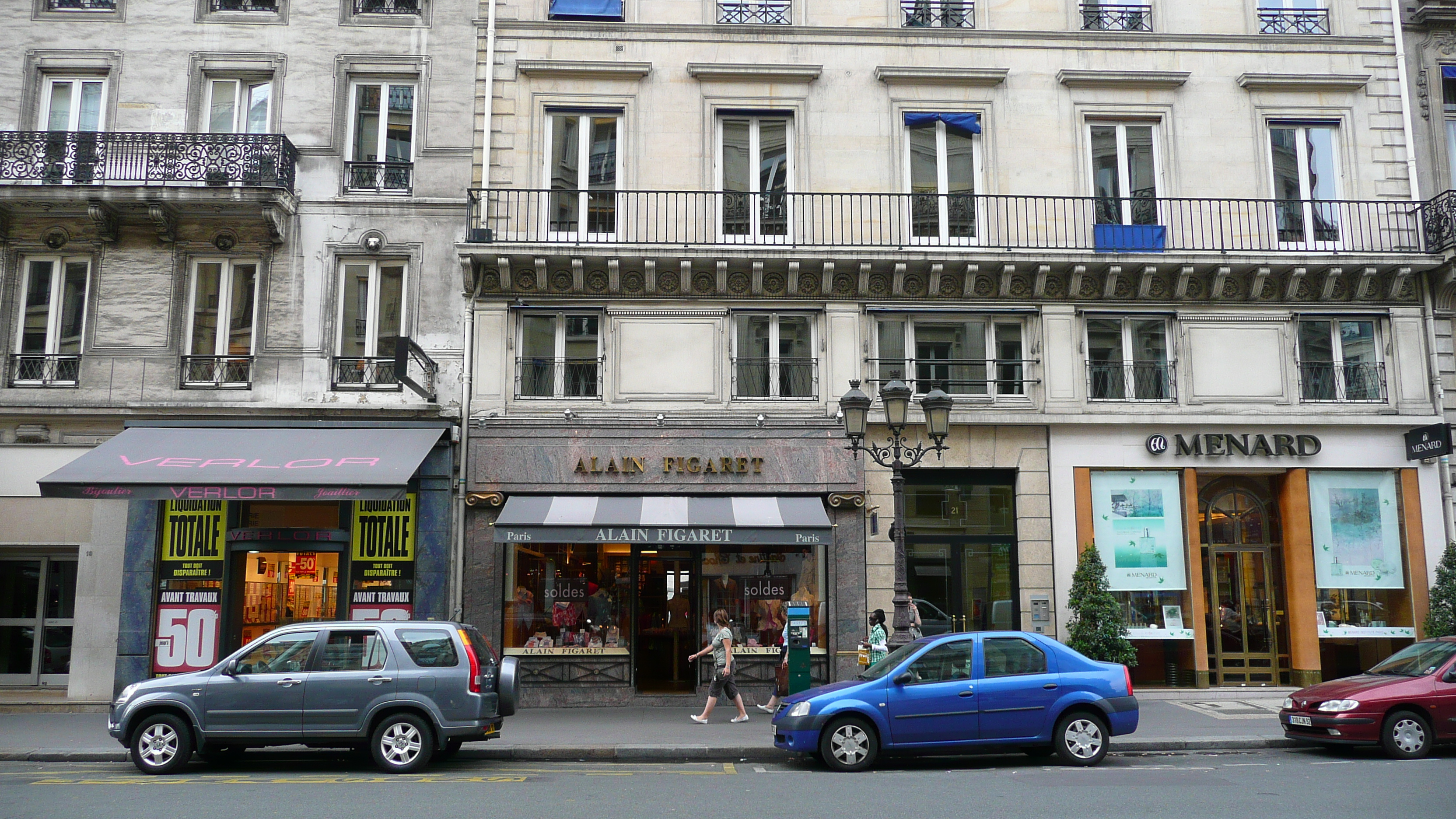 รูปถ่าย ฝรั่งเศส(France) ปารีส(Paris) ถนนเดอลาแป(Rue de la Paix) 2007-07 0