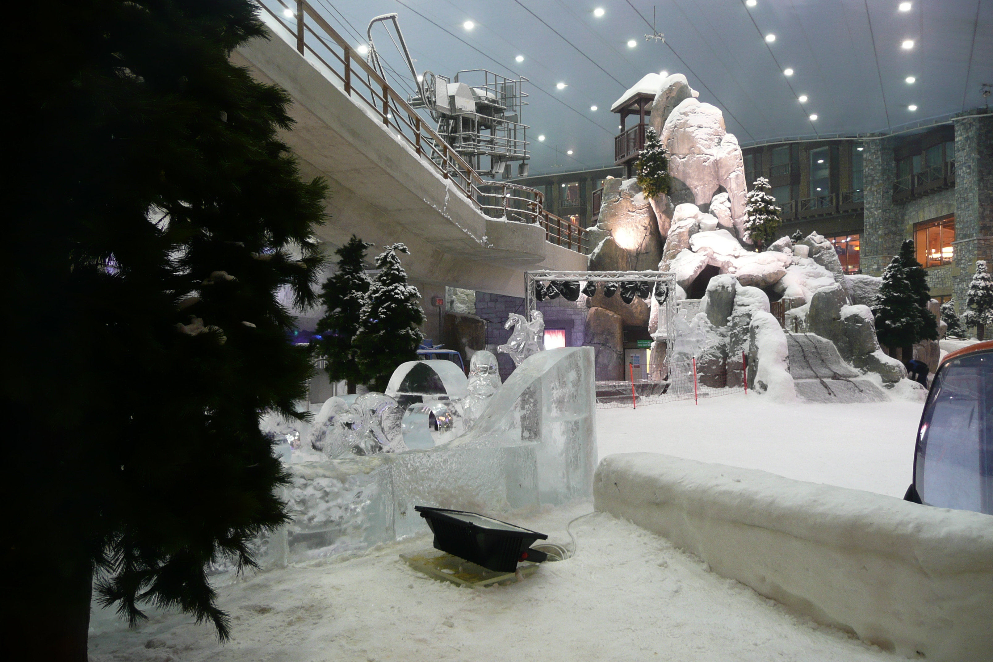 รูปถ่าย สหรัฐอาหรับเอมิเรตส์(United Arab Emirates) ดูไบ(Dubai) สกีดูไบ(Ski Dubai) 2009-01 4