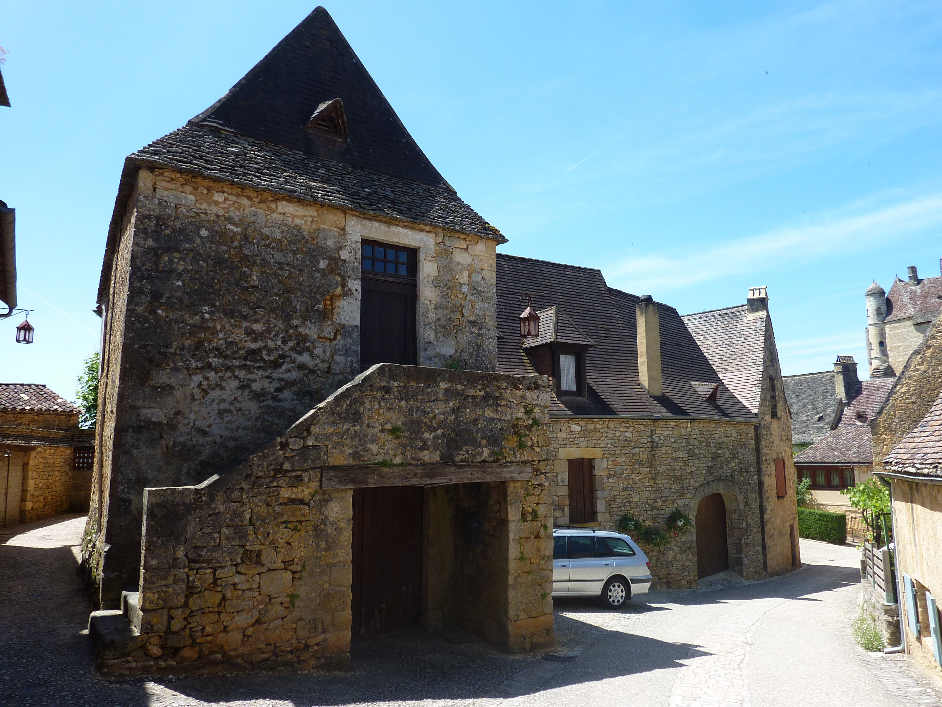 รูปถ่าย ฝรั่งเศส(France) ปราสาทเบนัก(Beynac Castle) 2009-07 41