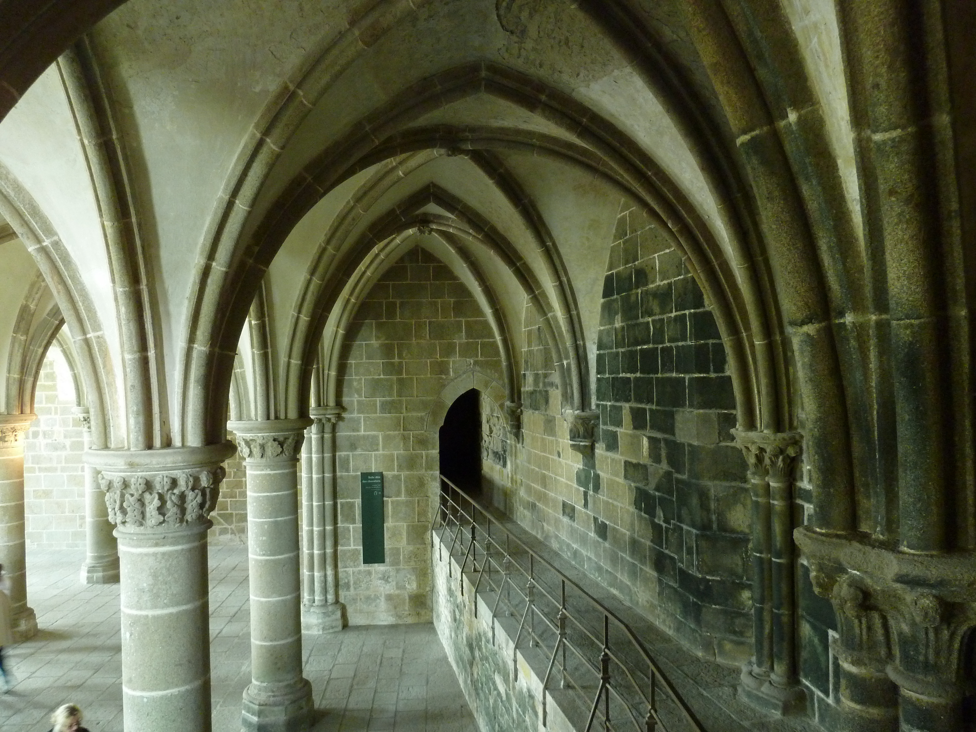 รูปถ่าย ฝรั่งเศส(France) มงแซ็งมีแชล(Mont St Michel) แอบบีมงแซ็งมีแชล(Mont St Michel Abbey) 2010-04 43