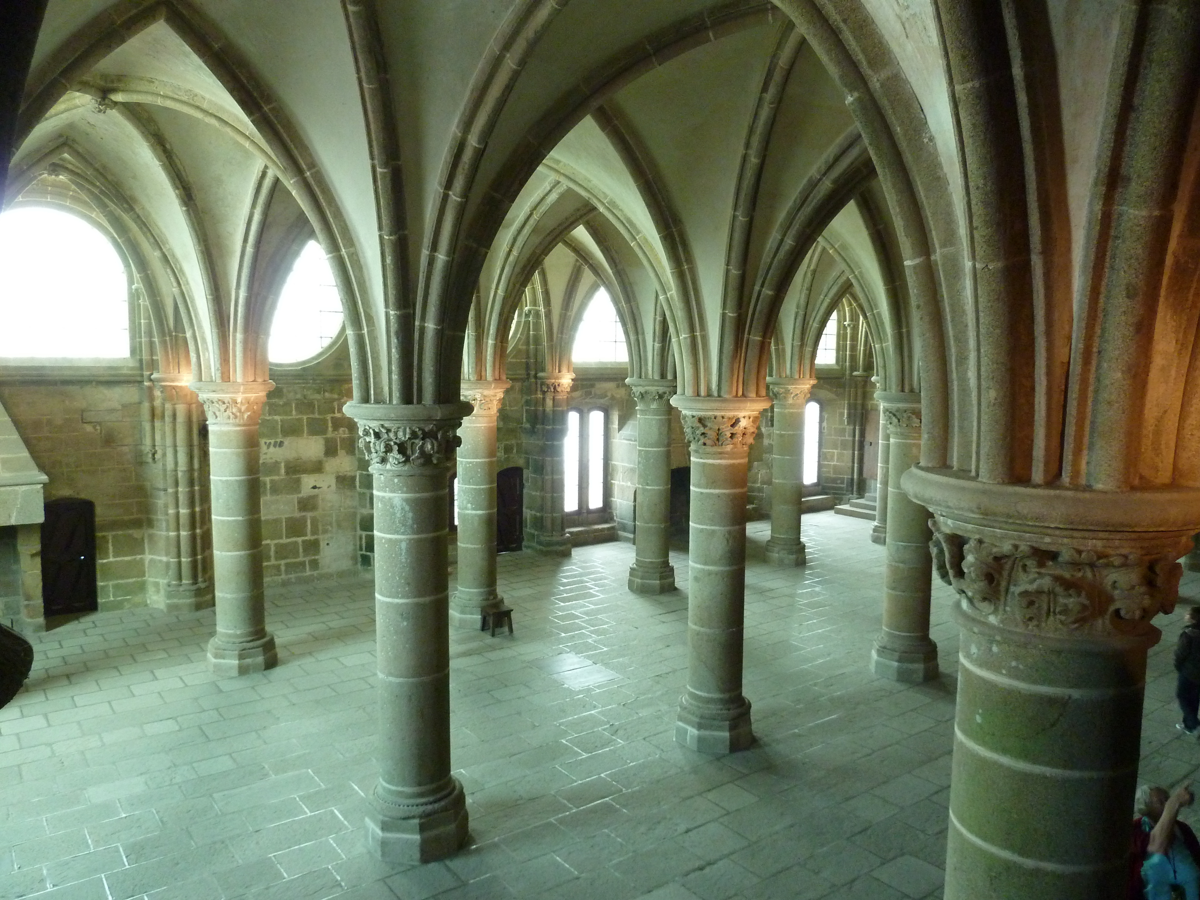 รูปถ่าย ฝรั่งเศส(France) มงแซ็งมีแชล(Mont St Michel) แอบบีมงแซ็งมีแชล(Mont St Michel Abbey) 2010-04 129