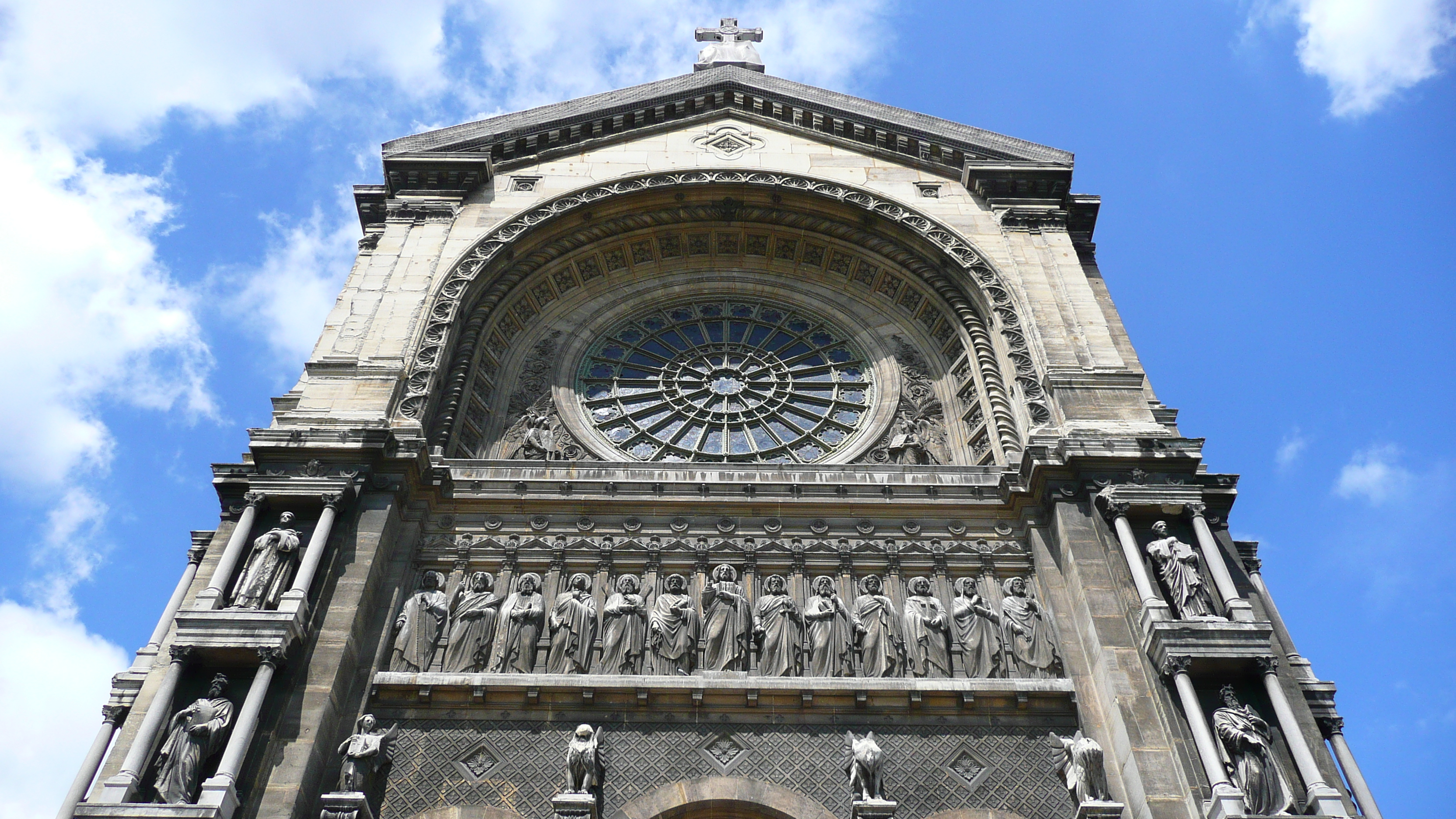 รูปถ่าย ฝรั่งเศส(France) ปารีส(Paris) โบสถ์แซ็ง-โตกุสแต็ง(Saint Augustin Church) 2007-05 12