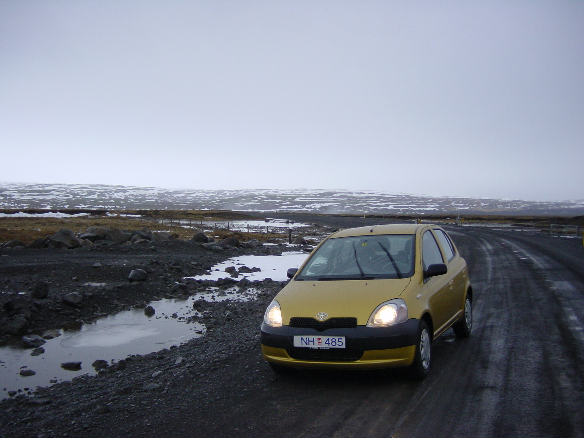 รูปถ่าย ไอซ์แลนด์(Iceland) กูลล์ฟอส(Gullfoss) 2003-03 16