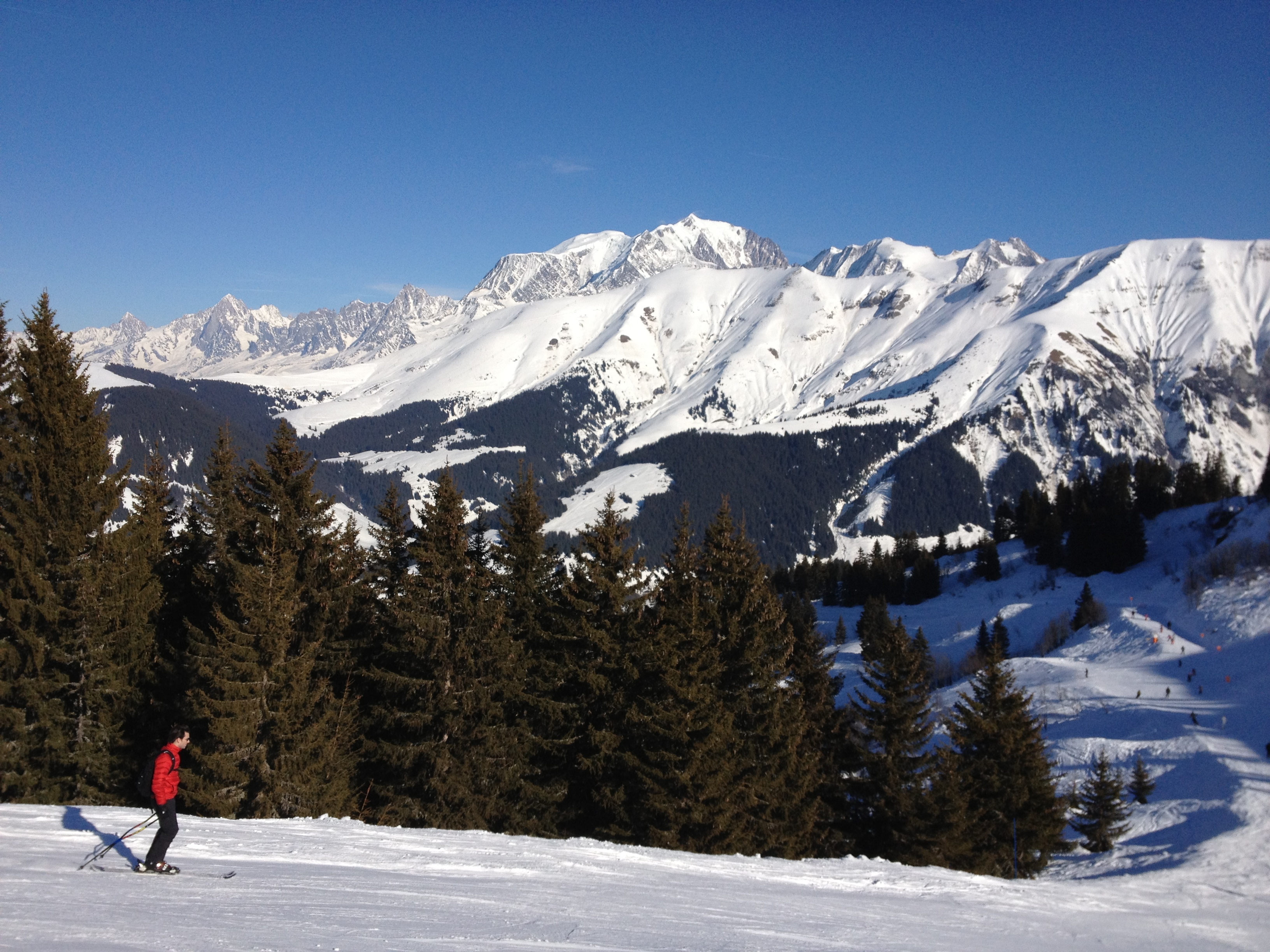 รูปถ่าย ฝรั่งเศส(France) เมแฌฟว์(Megeve) โรชบรุน(Rochebrune) 2012-02 7
