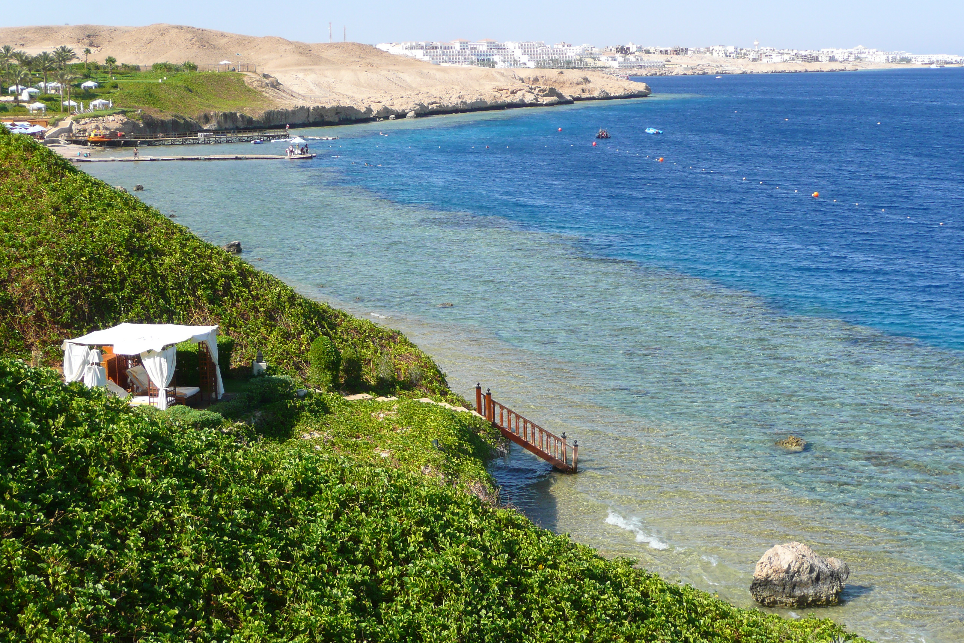 รูปถ่าย อียิปต์(Egypt) ชาร์มเอลชีค(Sharm el Sheikh) โรงแรมโฟร์ซีซันส์(Four Seasons Hotel) หาดโฟร์ซีซันส์(Four Seasons Beach) 2008-06 40
