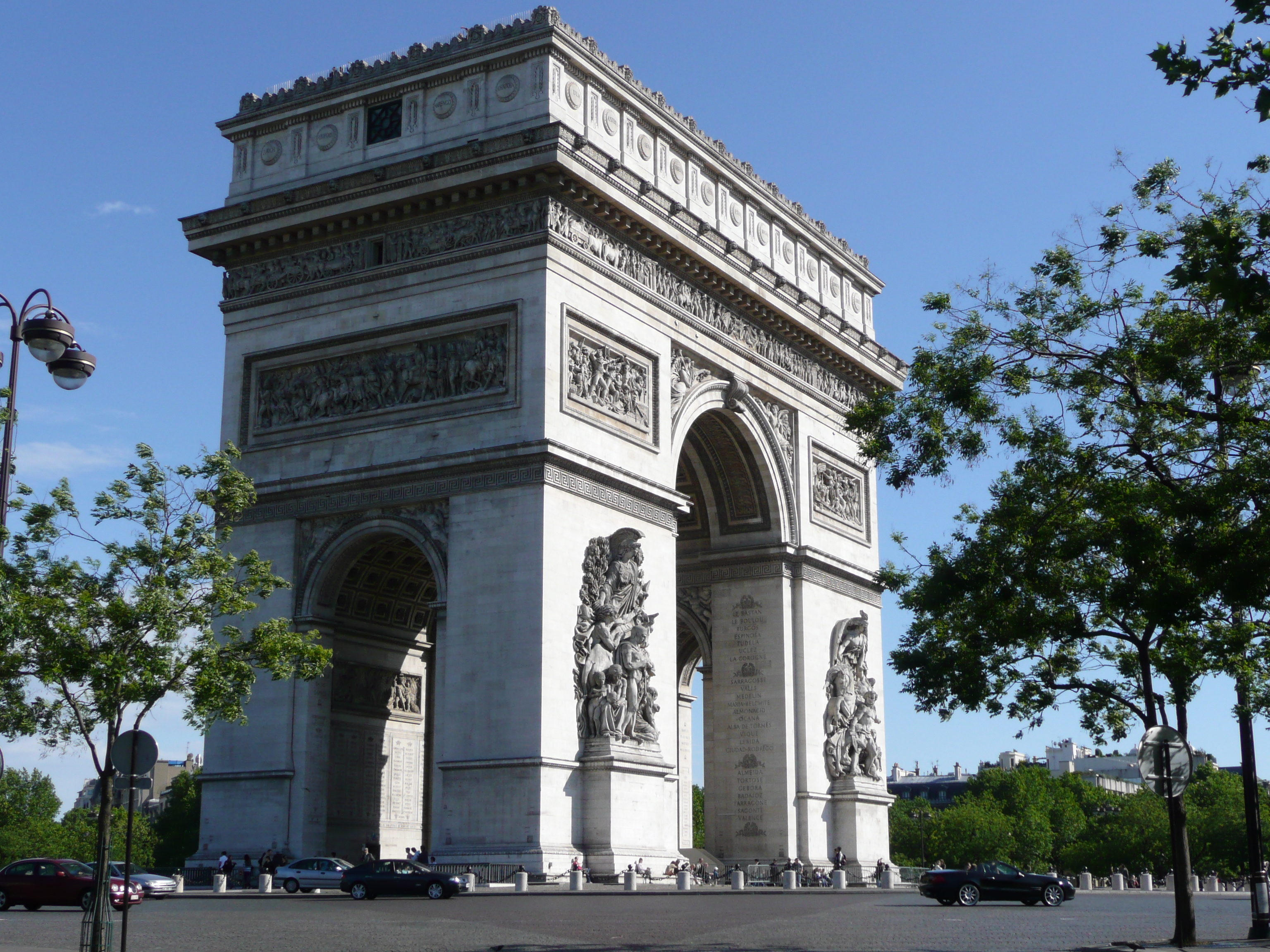 รูปถ่าย ฝรั่งเศส(France) ปารีส(Paris) ประตูชัย(Etoile and Arc de Triomphe) 2007-05 133